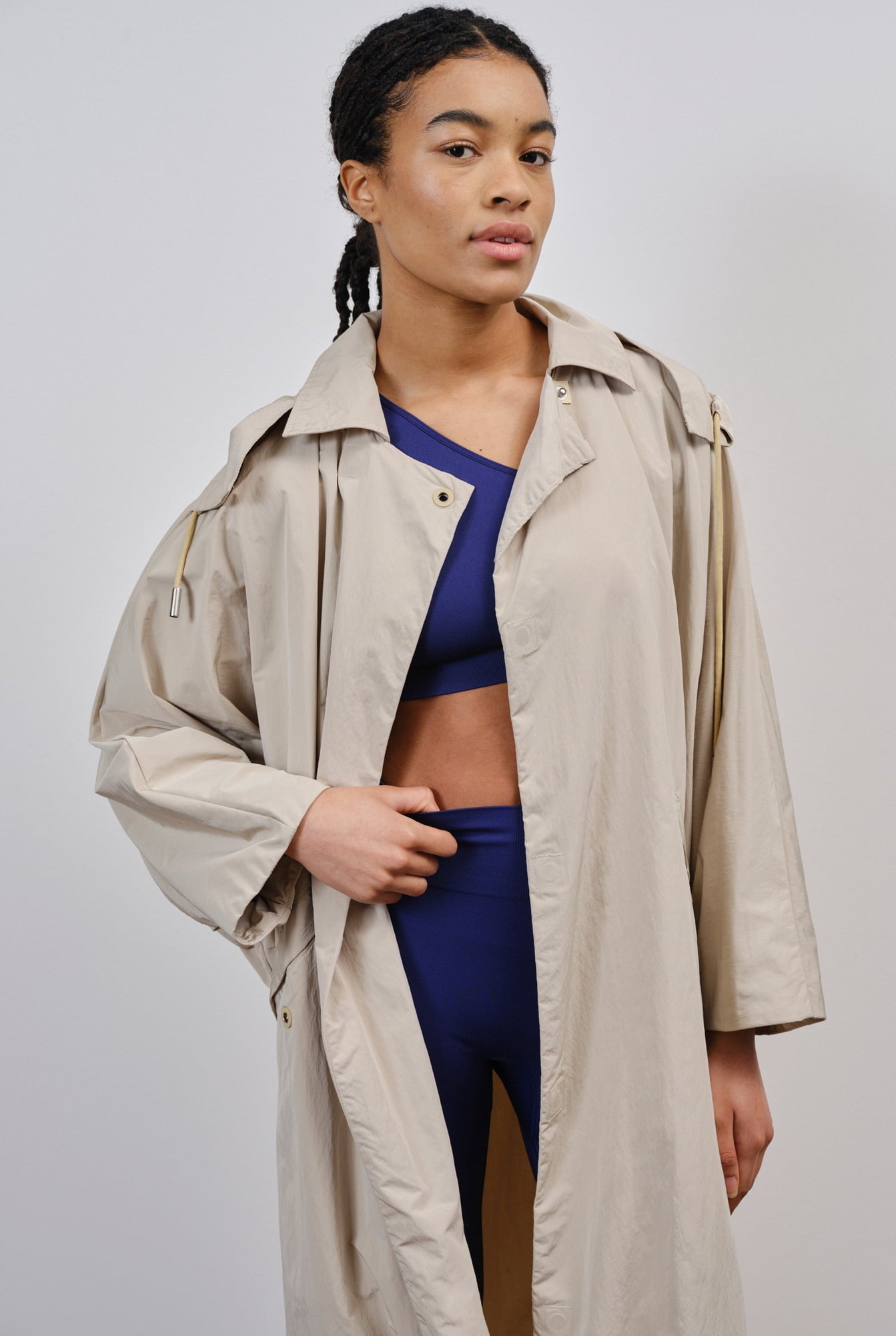 Embassy of Bricks and Logs-Archive-Sale-Outlet-MIAMI TRENCH COAT-Jacken & Mäntel-XS-SAND-by-ARCHIVIST