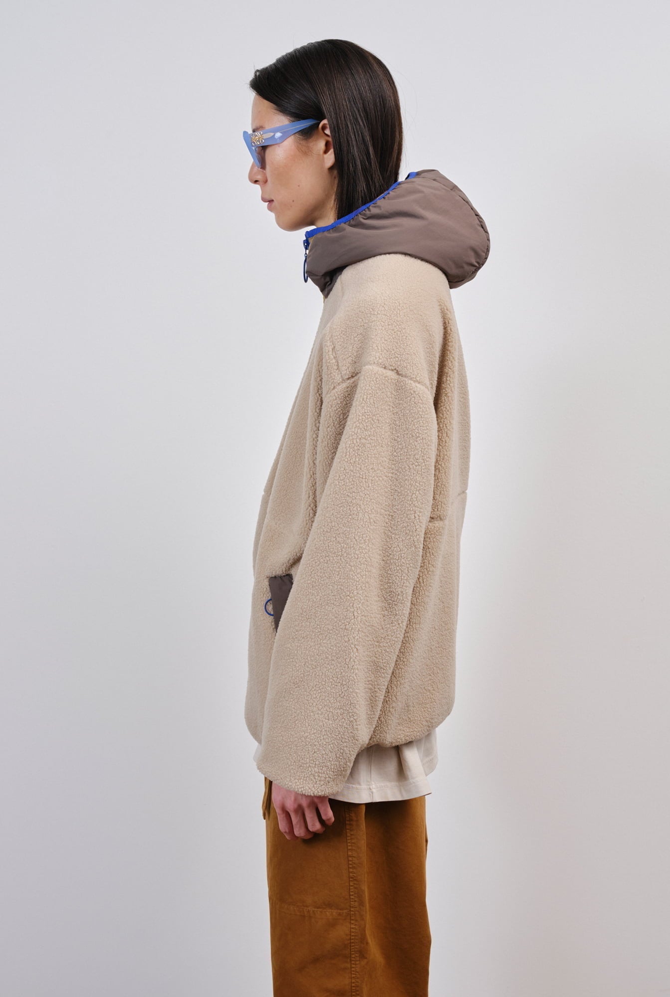 Embassy of Bricks and Logs-Archive-Sale-Outlet-MOSINO SHERPA JACKET-Jacken & Mäntel-M-NATURAL-by-ARCHIVIST