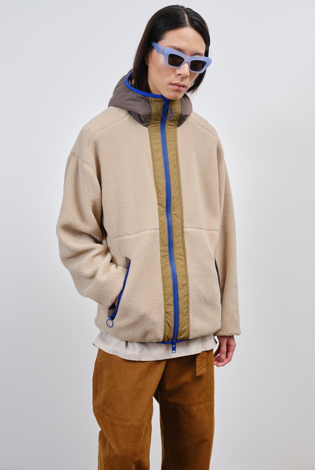 Embassy of Bricks and Logs-Archive-Sale-Outlet-MOSINO SHERPA JACKET-Jacken & Mäntel-M-NATURAL-by-ARCHIVIST