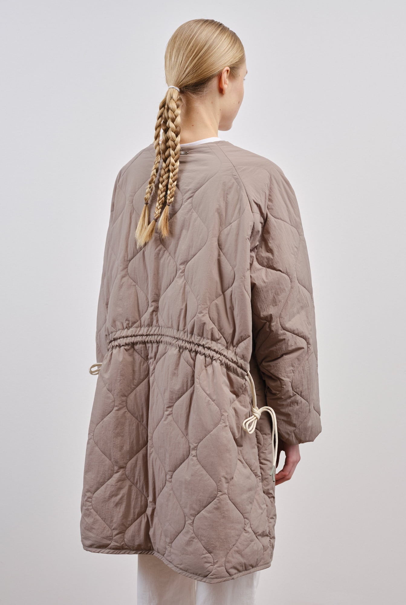 Embassy of Bricks and Logs-Archive-Sale-Outlet-SIENA QUILTED COAT-Jacken & Mäntel-XXS-PALE OLIVE-by-ARCHIVIST