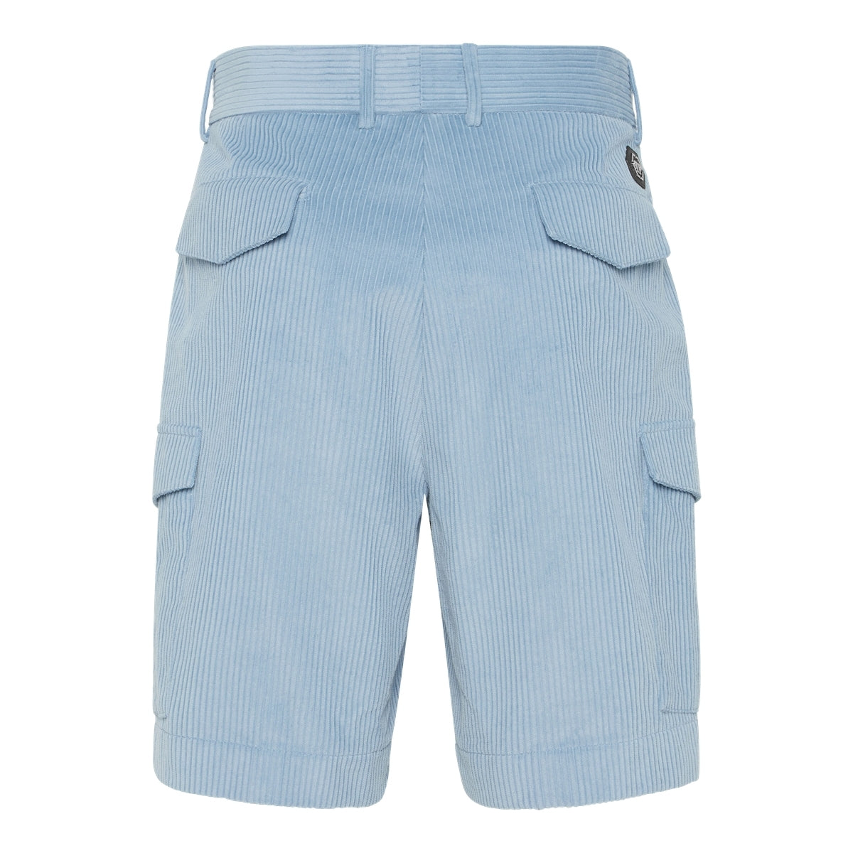 Velvet Gabardine Short Cargo Trousers Cool Kid Fit