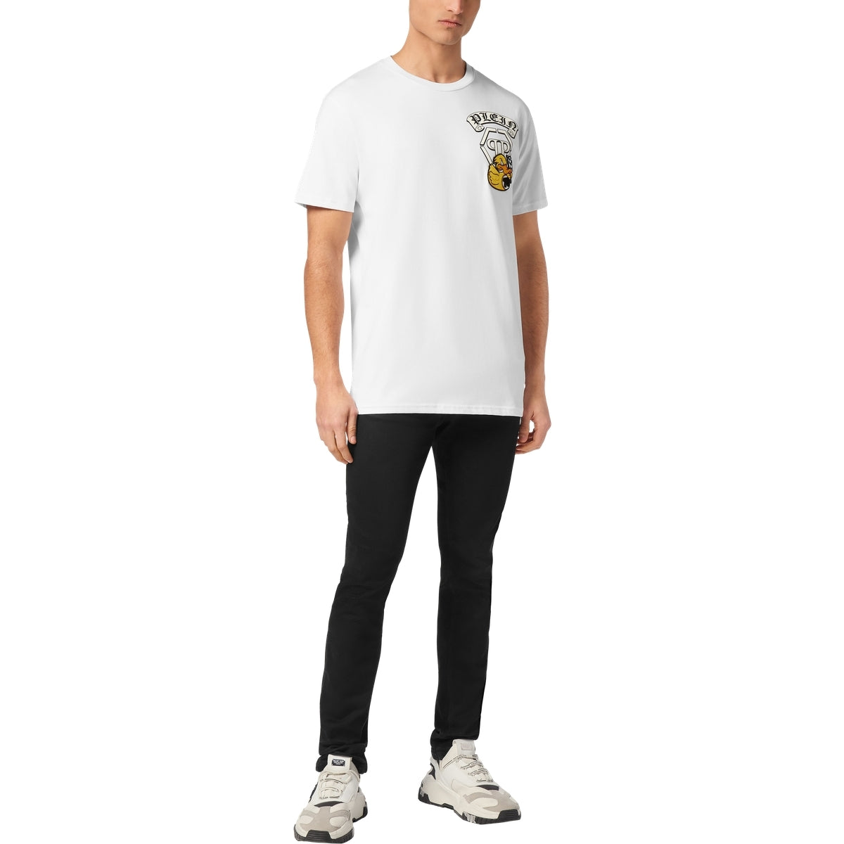 T-shirt Round Neck SS Gothic Duck