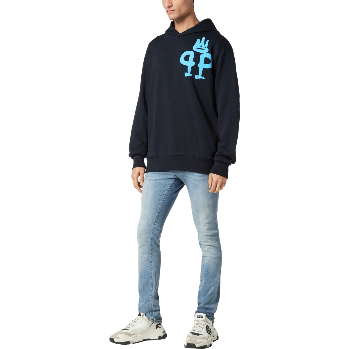 Hoodie Sweatshirt LS King Plein