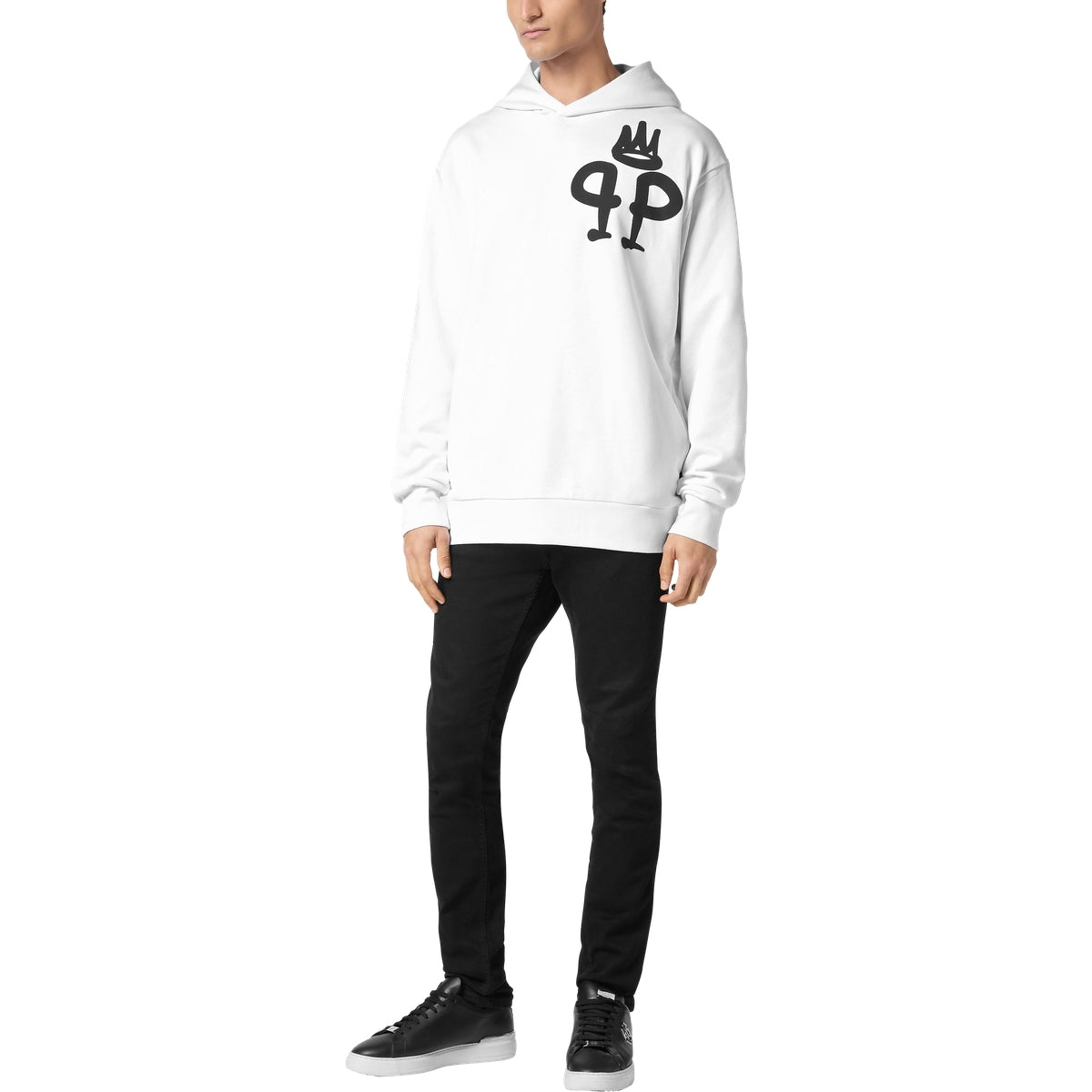 Hoodie Sweatshirt LS King Plein