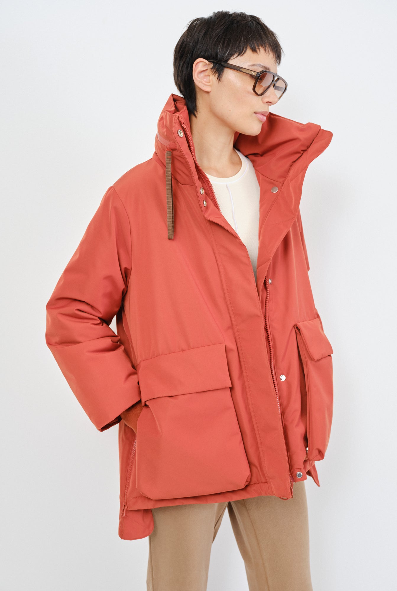 Embassy Of Bricks And Logs-FINLEY SHORT PARKA-Jacken & Mäntel-Black-Deal-Outlet-by-ARCHIVIST