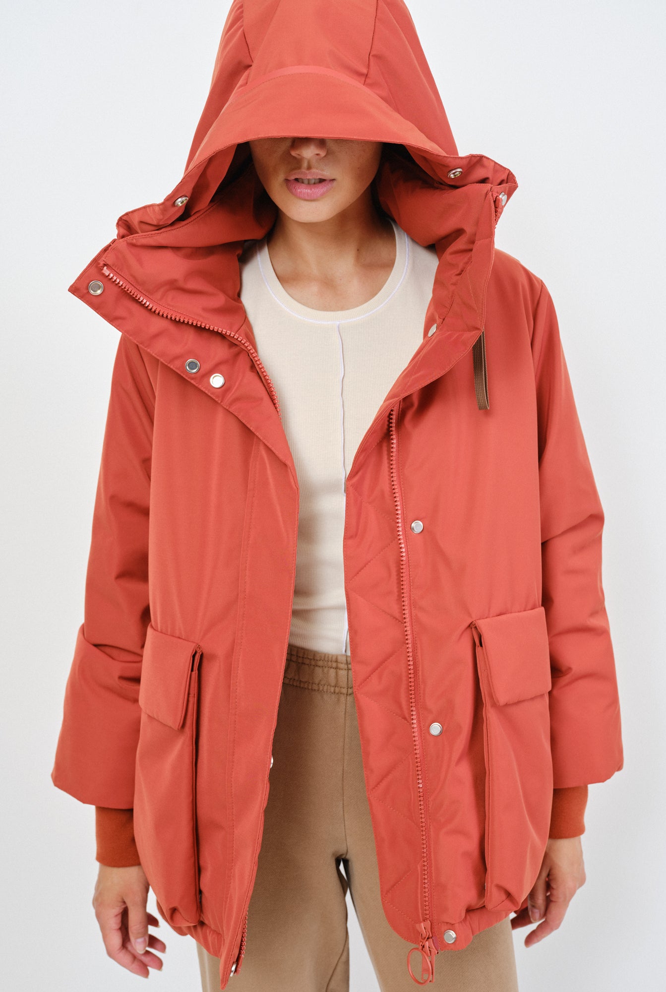 Embassy Of Bricks And Logs-FINLEY SHORT PARKA-Jacken & Mäntel-Black-Deal-Outlet-by-ARCHIVIST