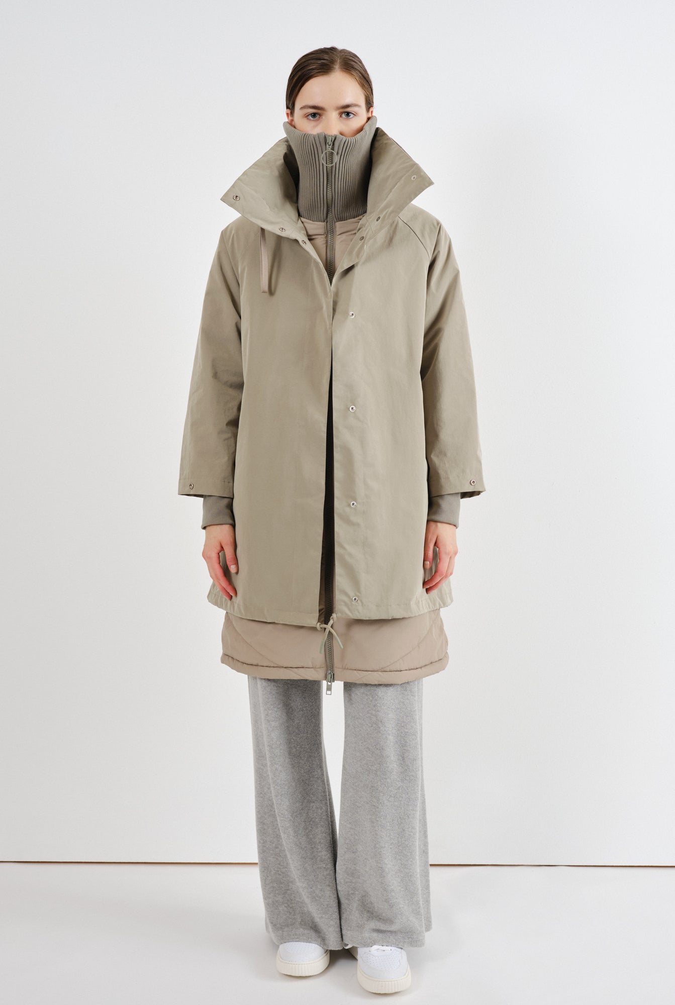 Embassy of Bricks and Logs-Archive-Sale-Outlet-SELMA MODULAR PARKA-Jacken & Mäntel-XS-PALE OLIVE-by-ARCHIVIST