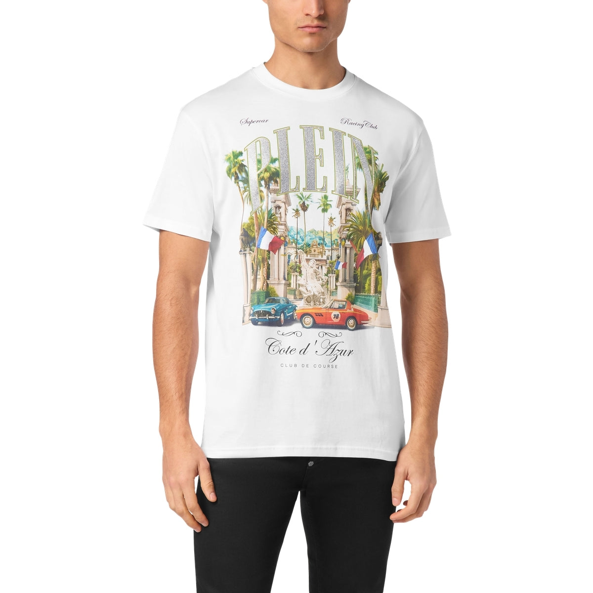 T-shirt Round Neck SS Club The Course Stones