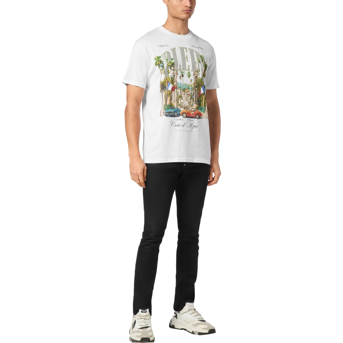 T-shirt Round Neck SS Club The Course Stones