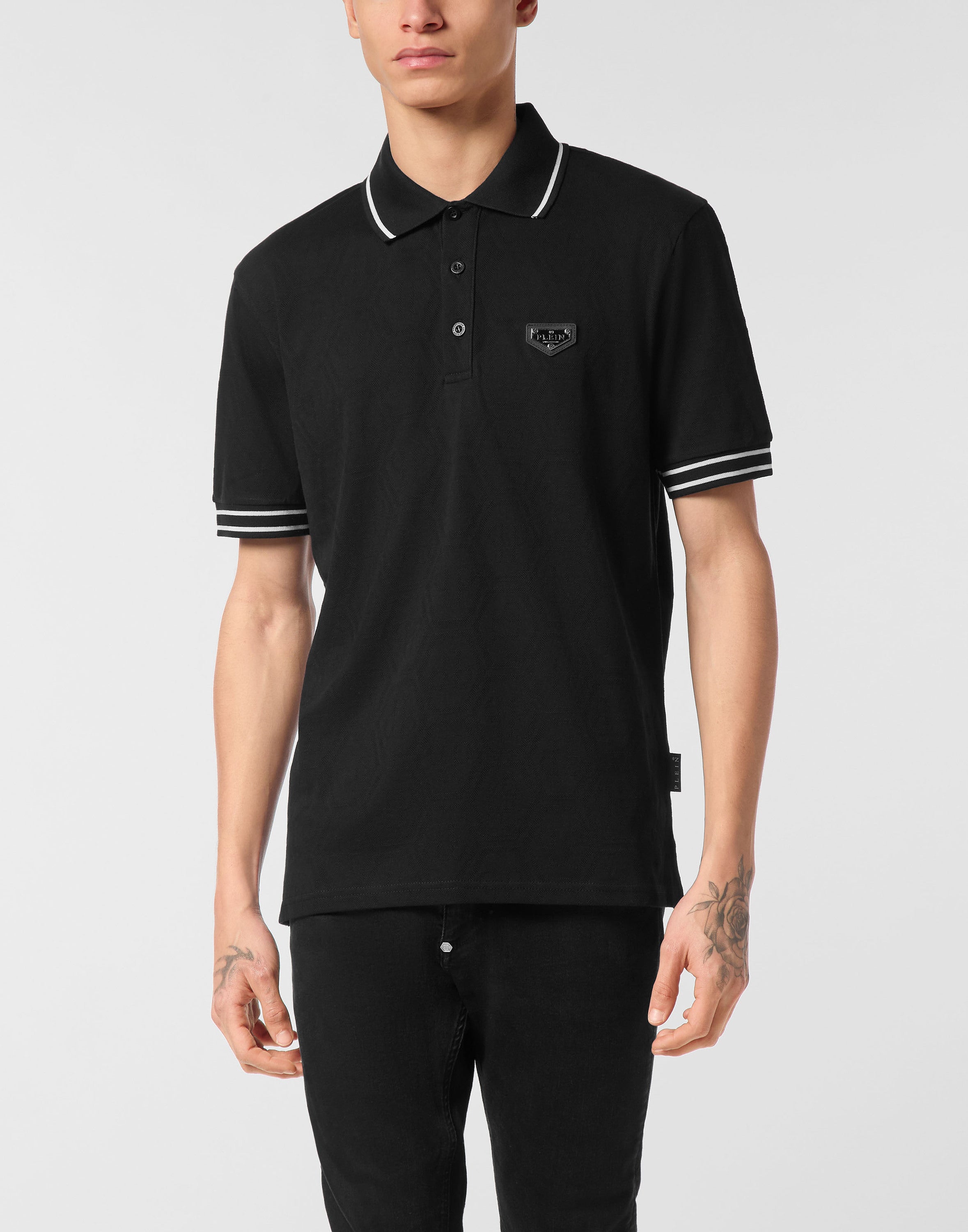 Jacquard Polo T-Shirt Monogram