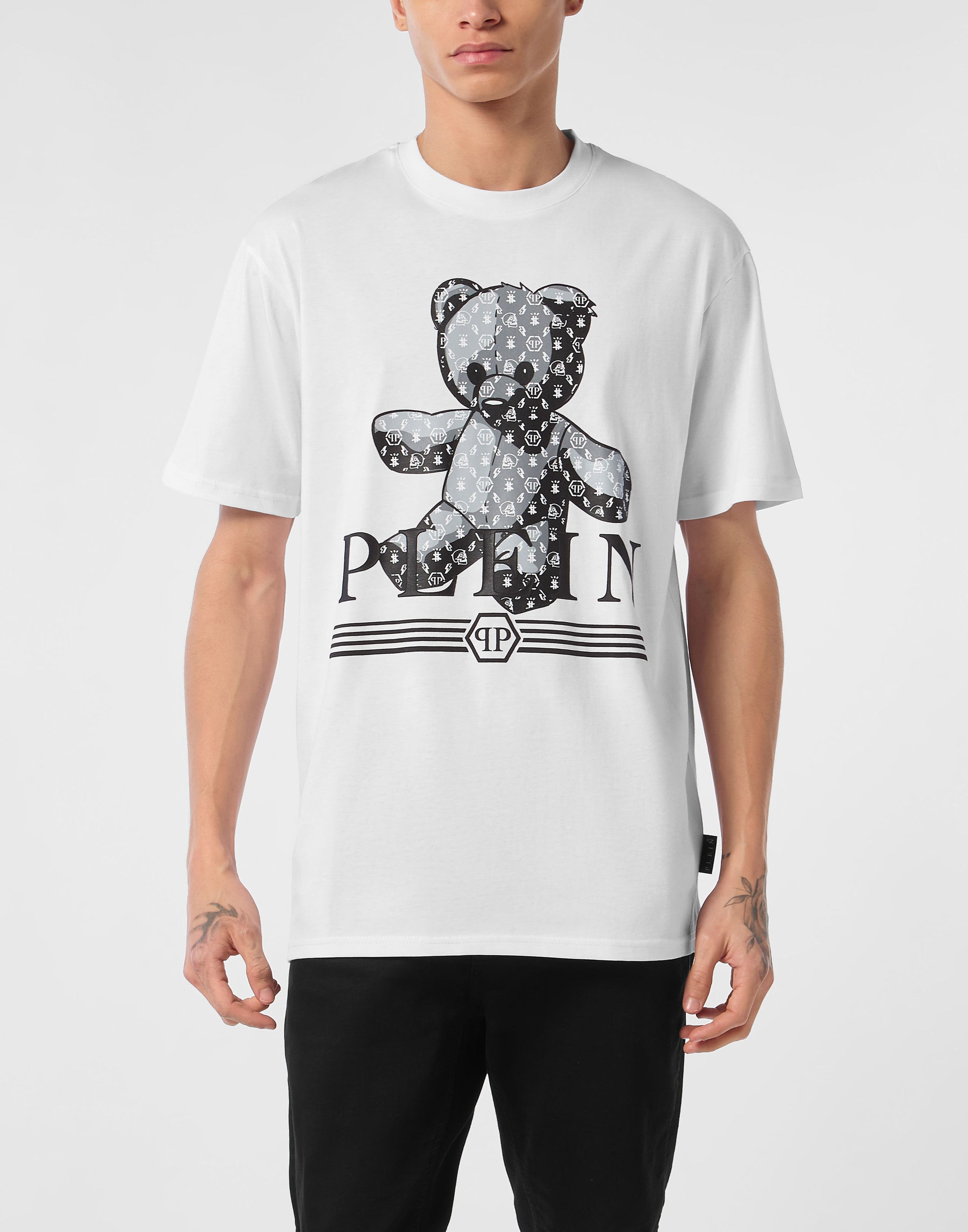 Round Neck T-Shirt Teddy Monogram