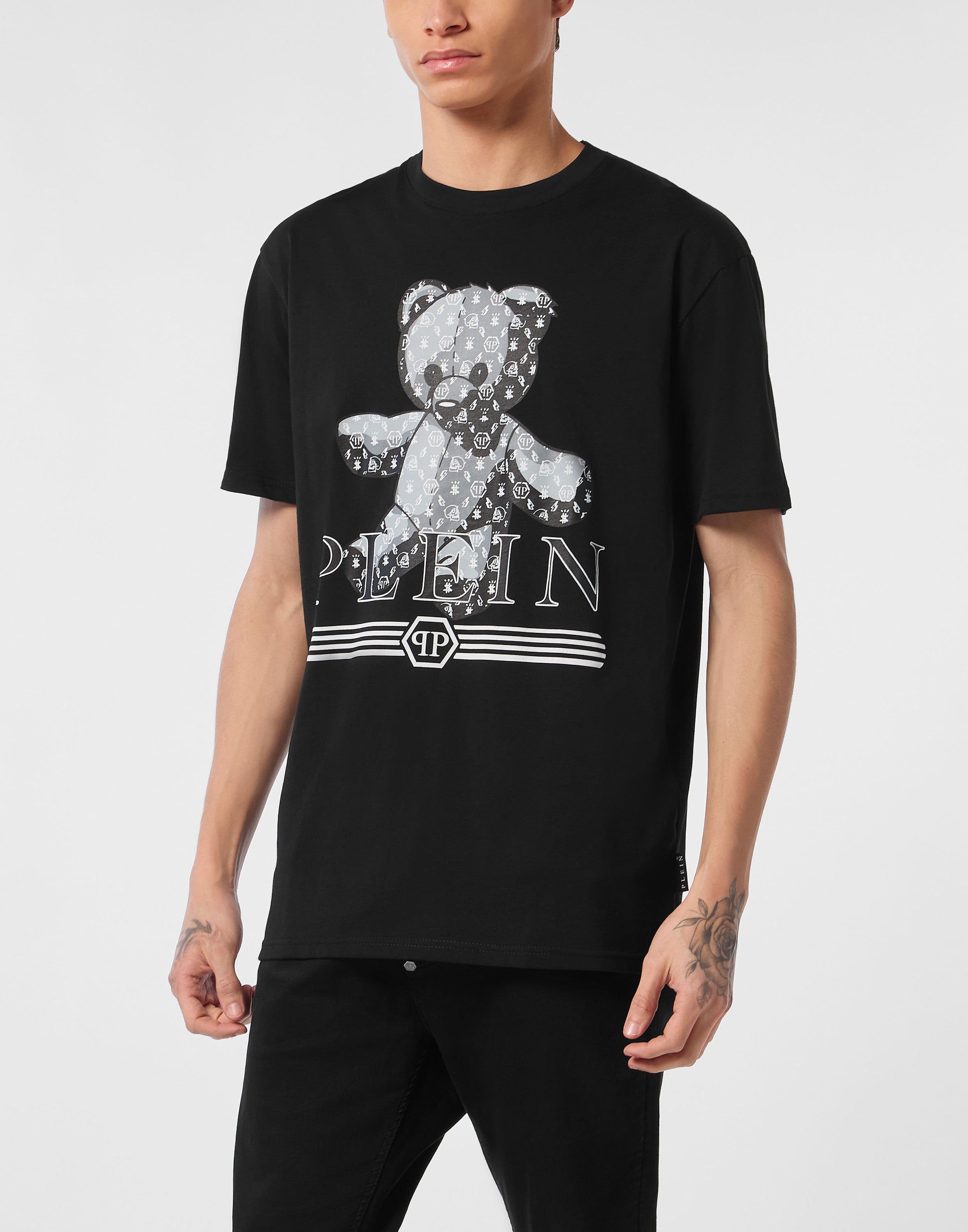 Round Neck T-Shirt Teddy Monogram
