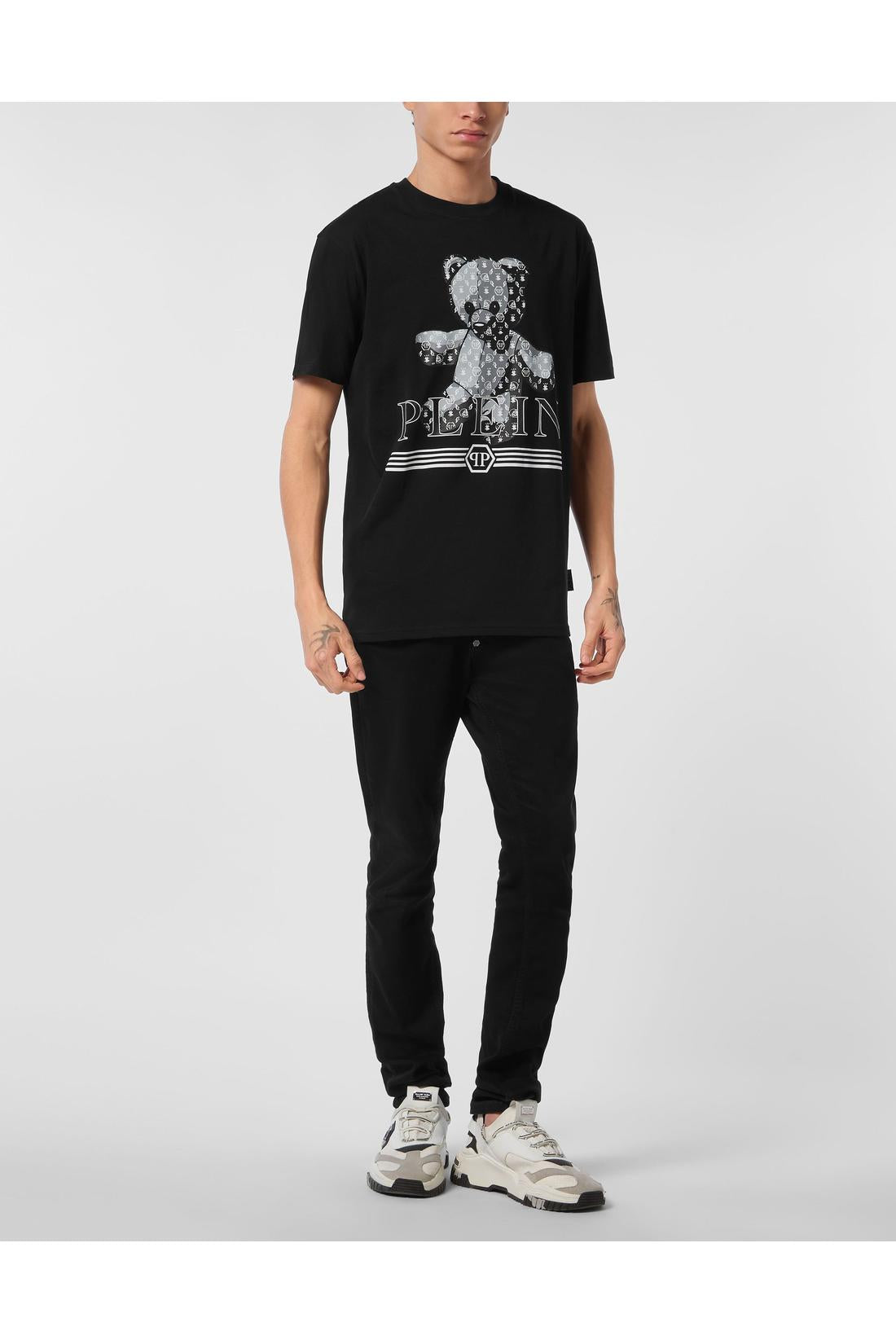 Round Neck T-Shirt Teddy Monogram