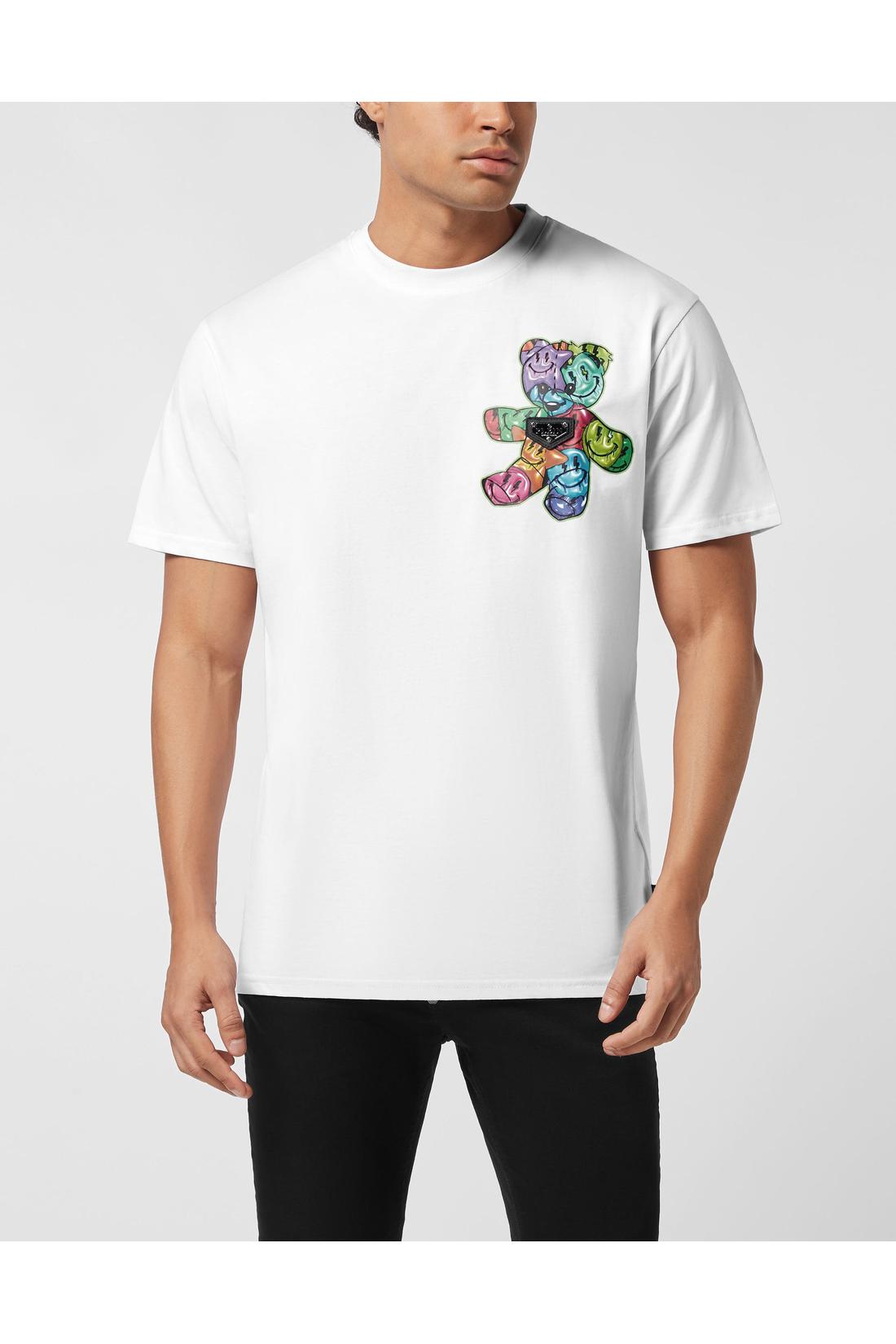 Philipp Plein Round Neck T-Shirt Teddy Balloon, Shirts