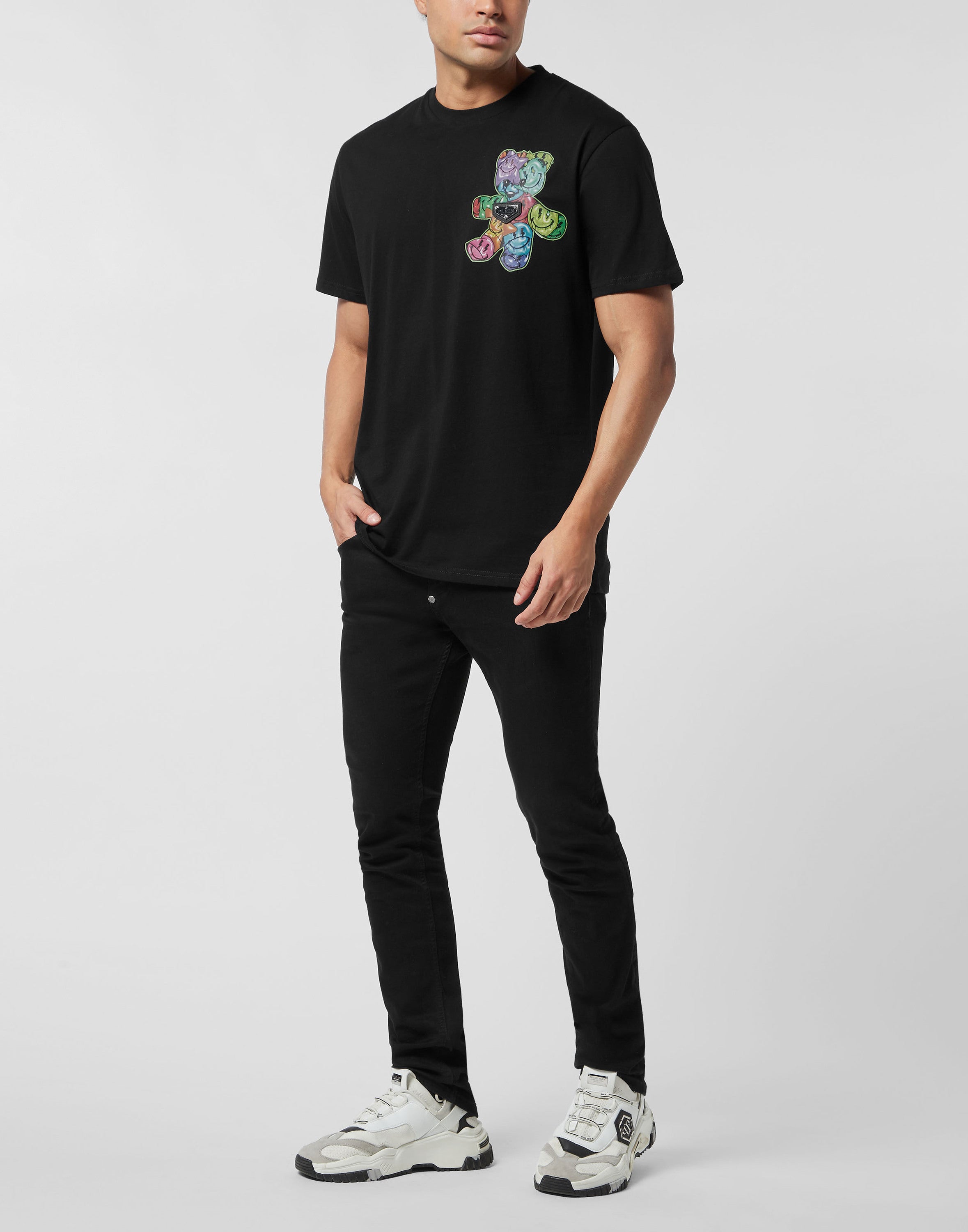 Round Neck T-Shirt Teddy Balloon