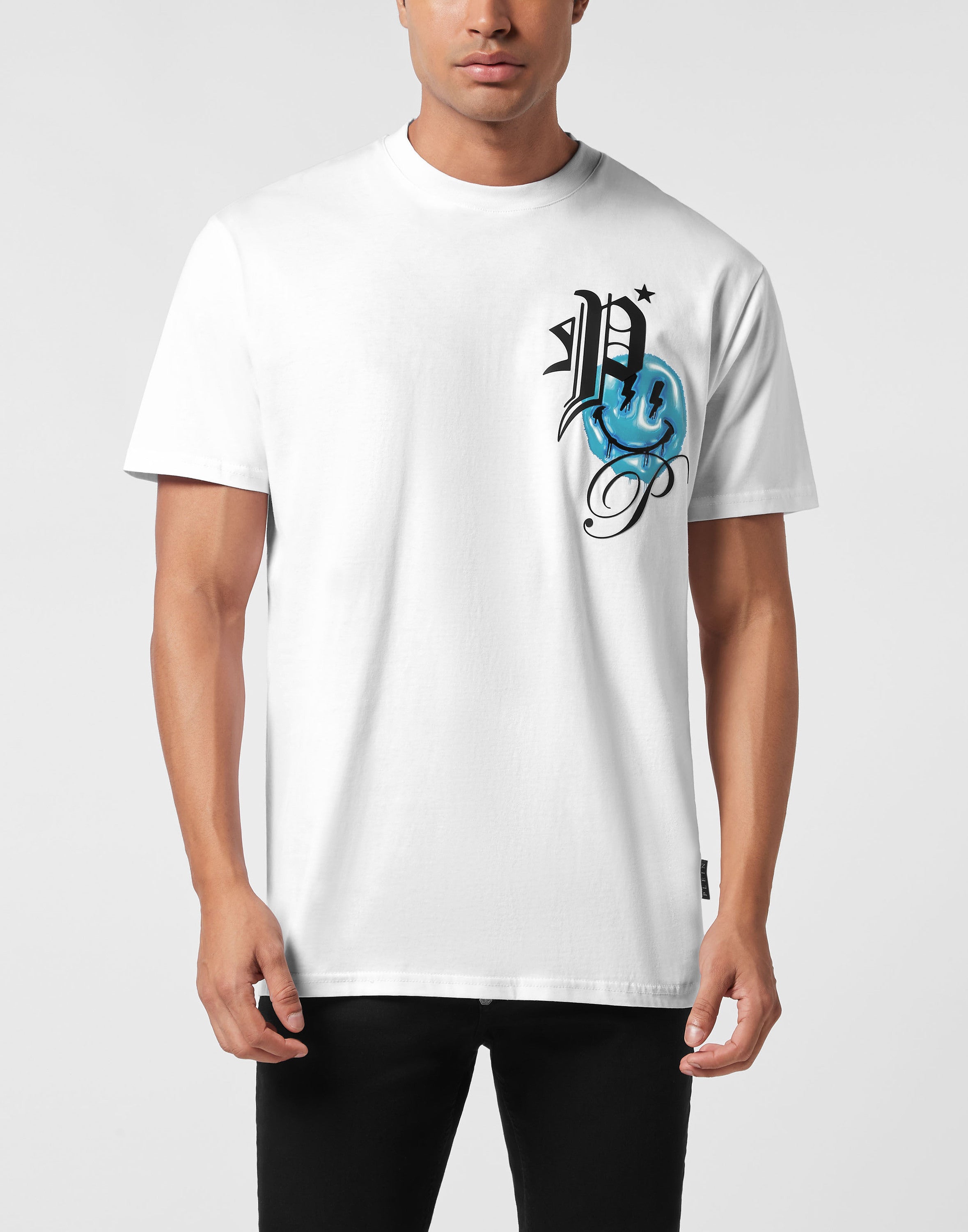 Round Neck T-Shirt Smile Balloon