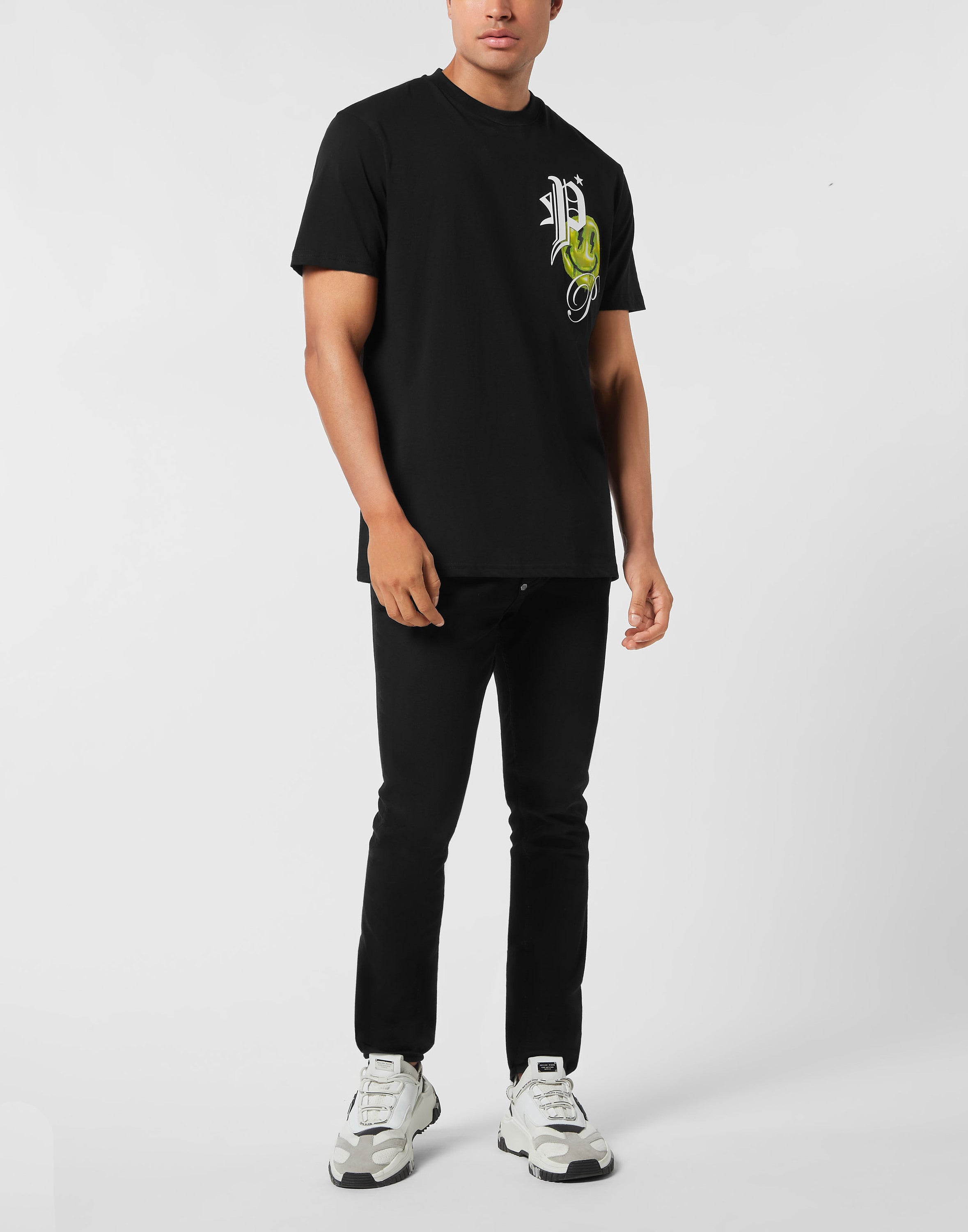 Round Neck T-Shirt Smile Balloon