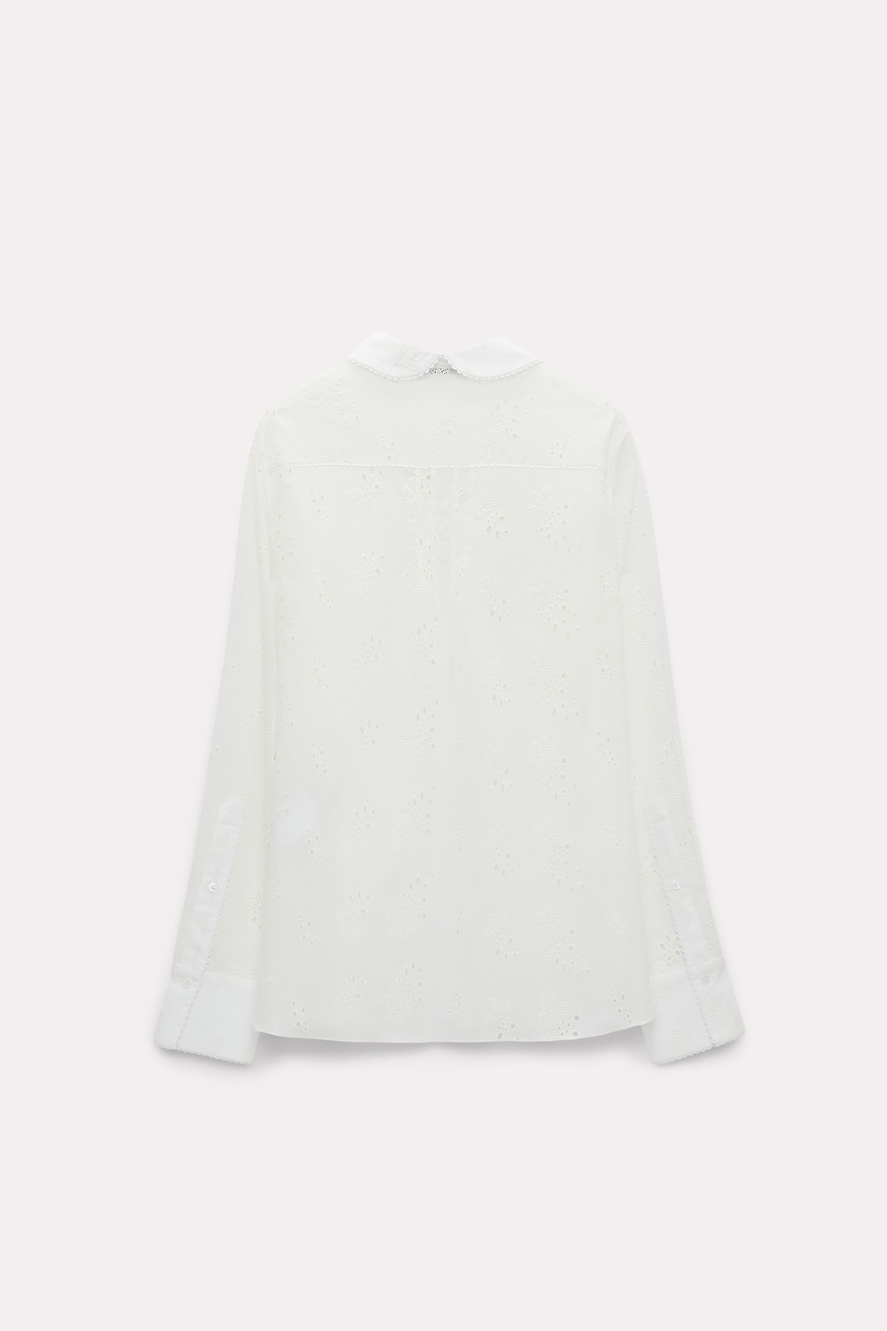 EMBROIDERED EASE blouse