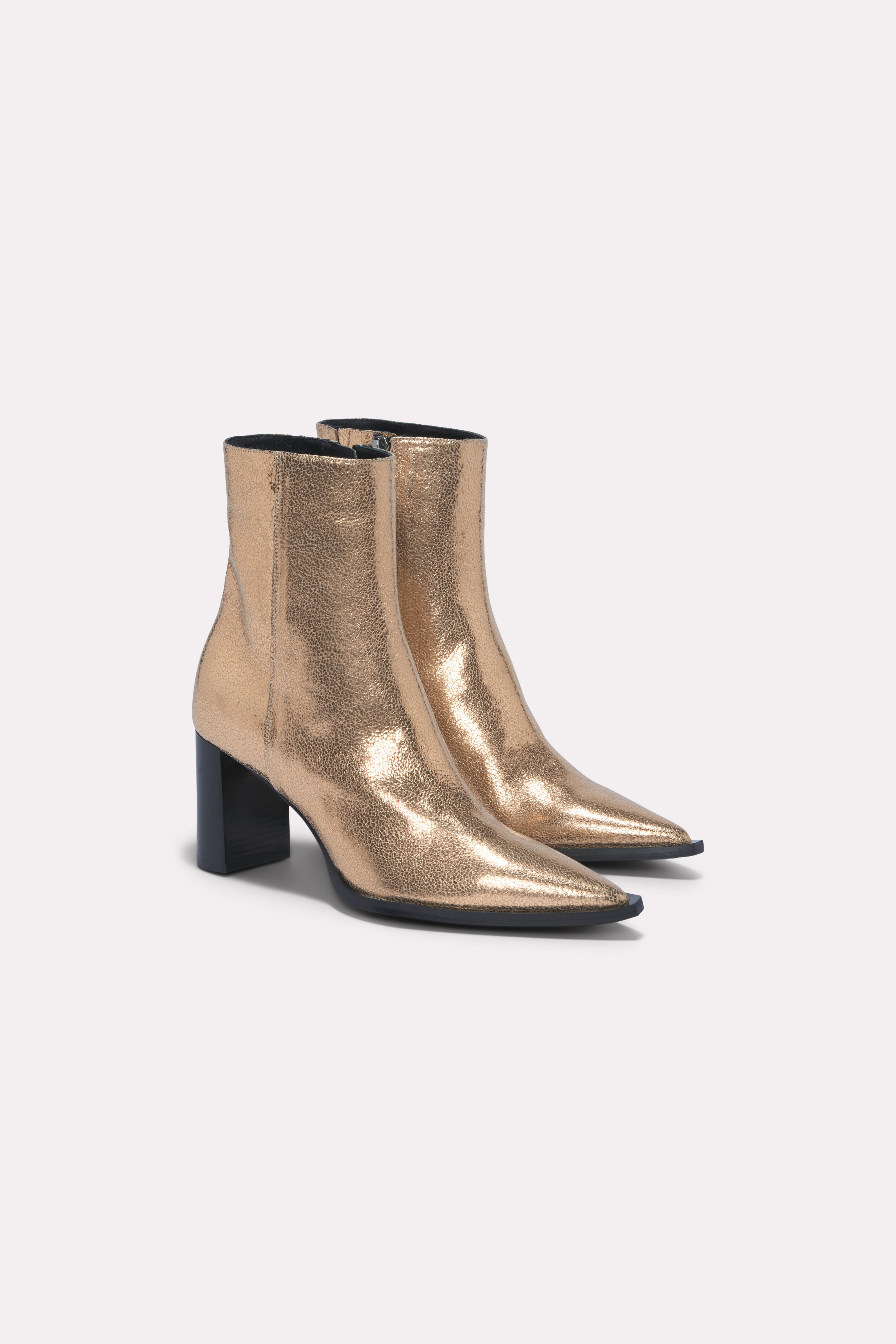 METALLIC CHIC bootie