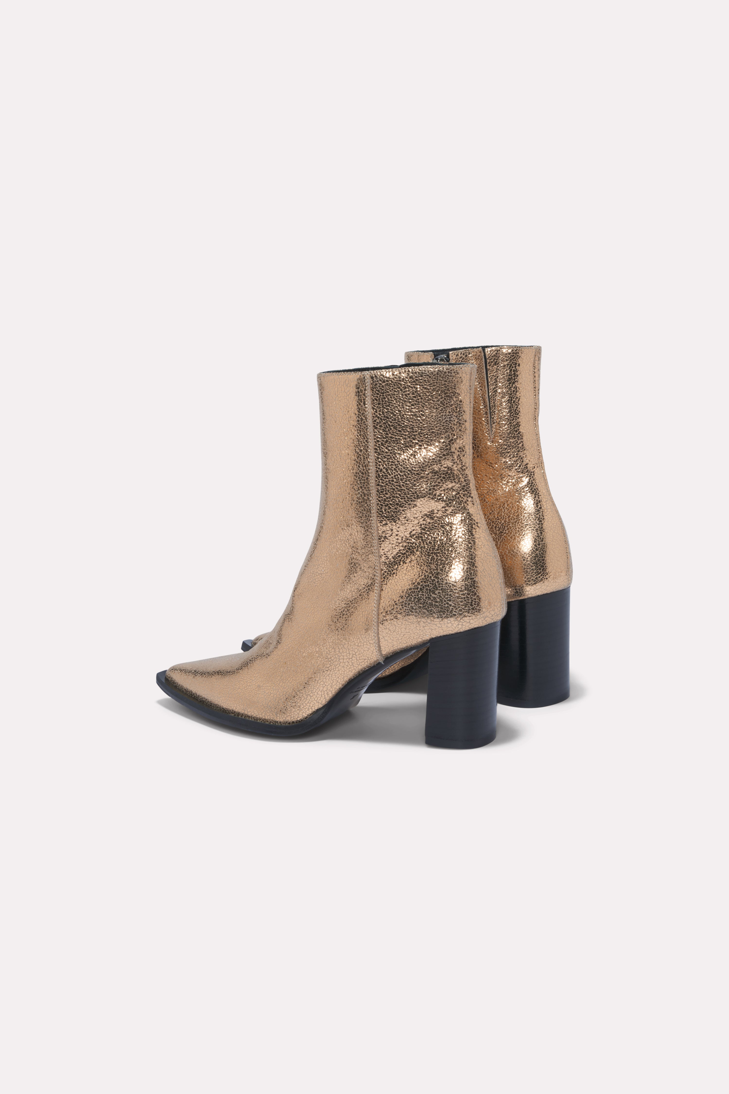 METALLIC CHIC bootie