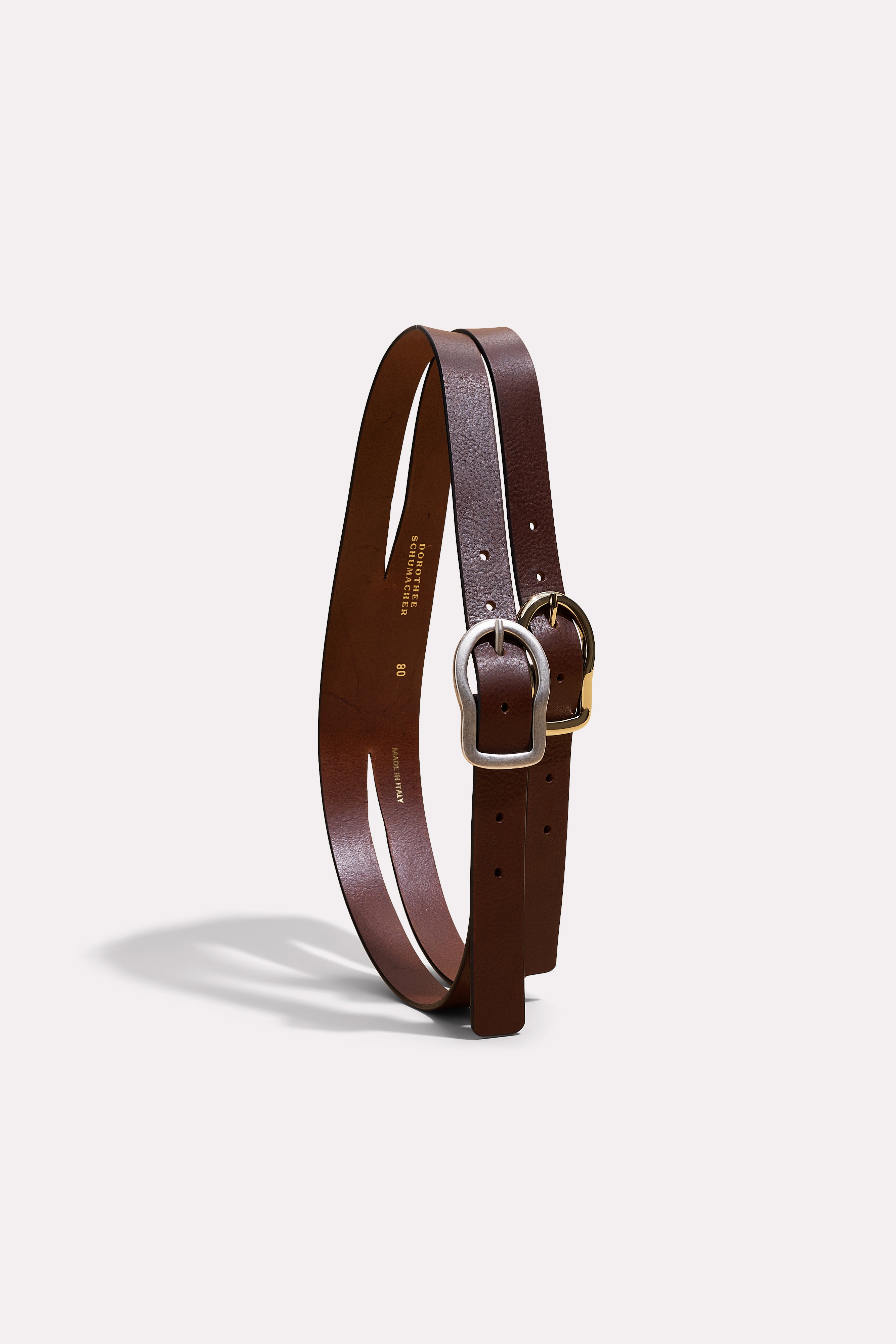 STRONG FEMININITY double belt