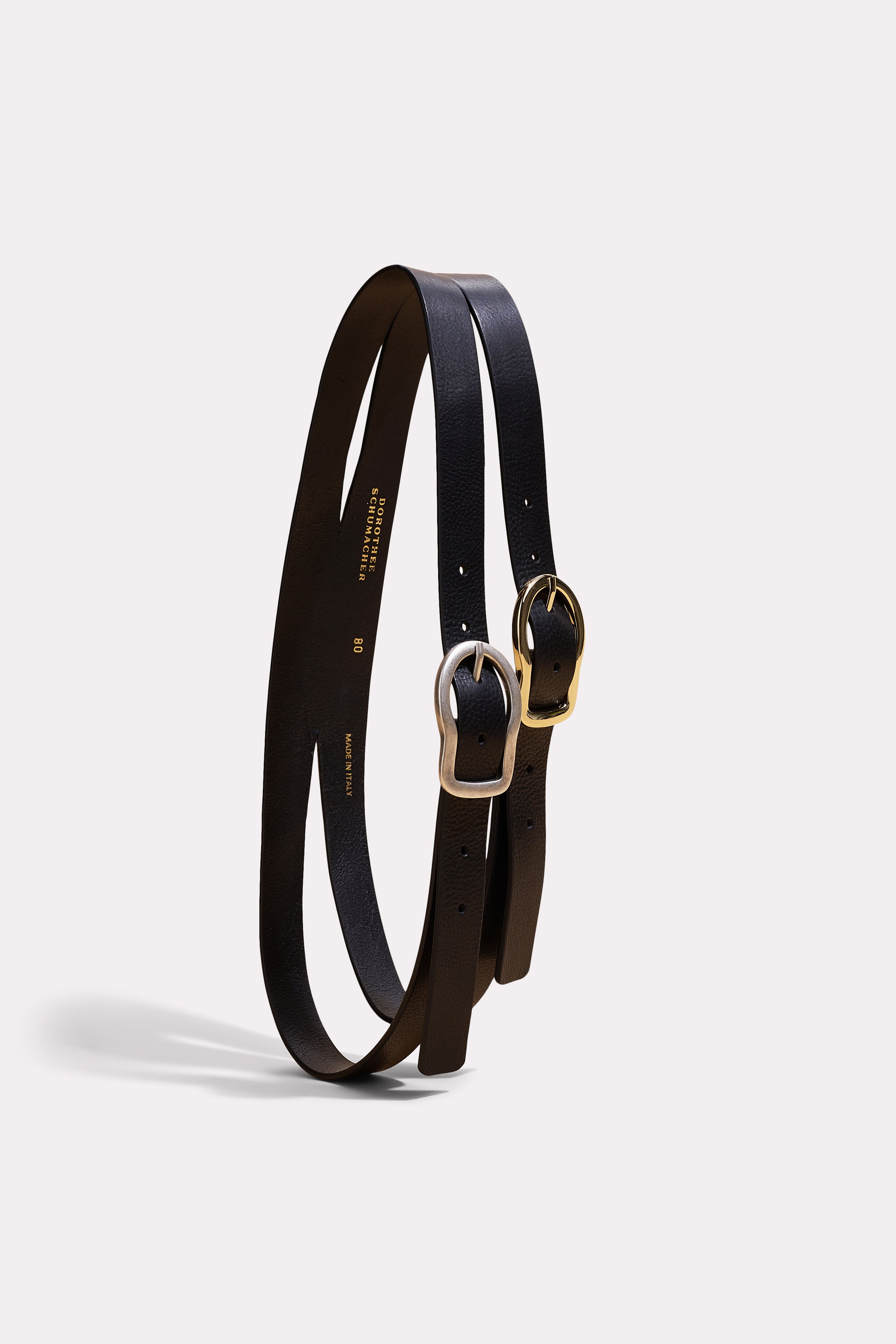 STRONG FEMININITY double belt