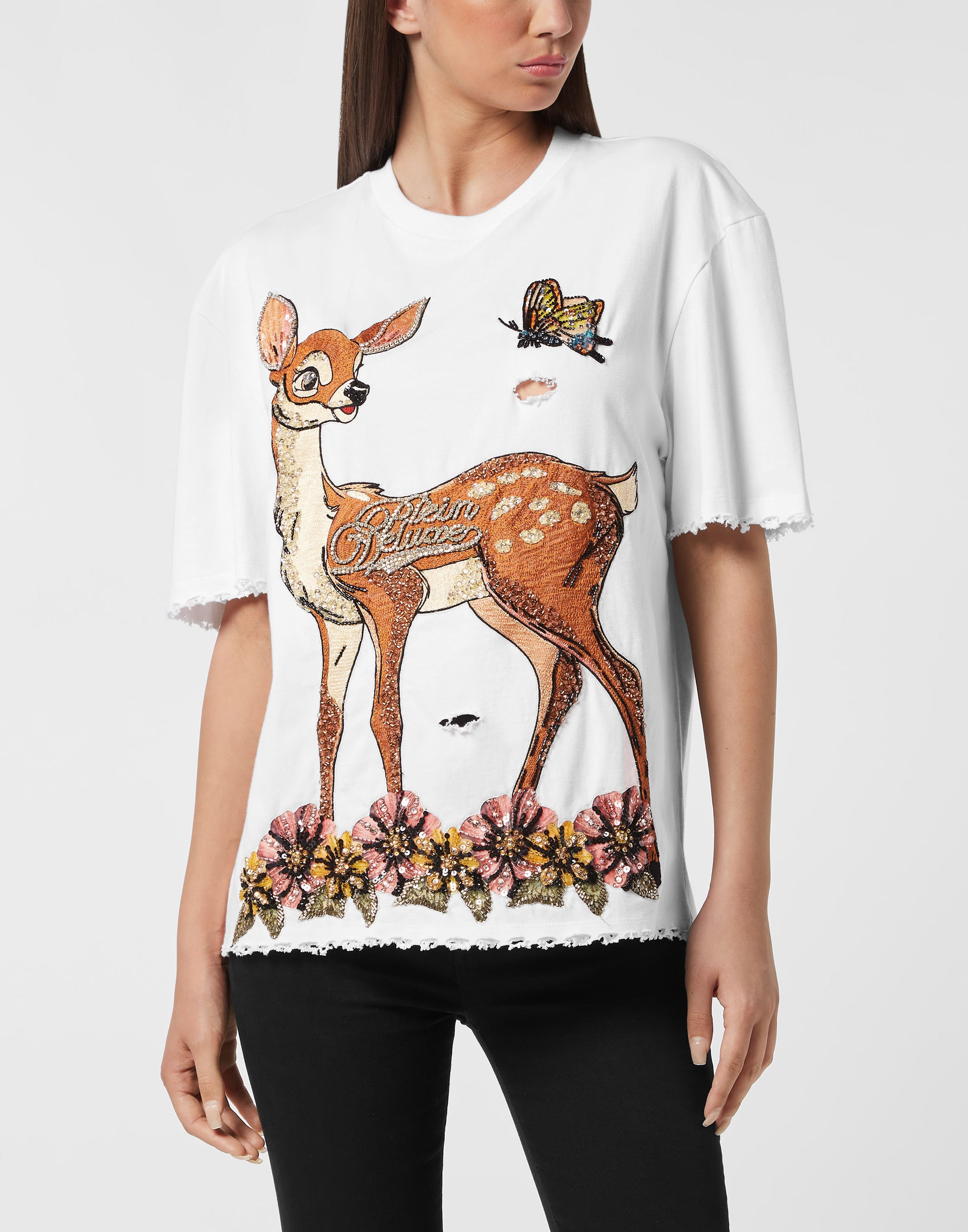 Man Fit Destroyed T-Shirt Fairy