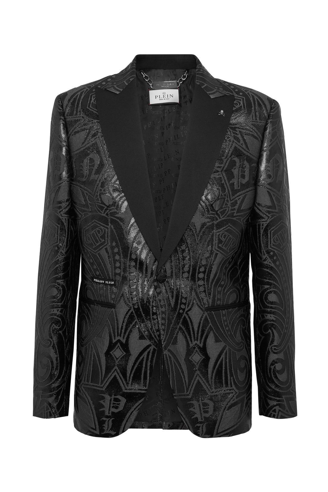 Philipp Plein Jacquard Lord Fit Blazer Gothic Plein, Hosen