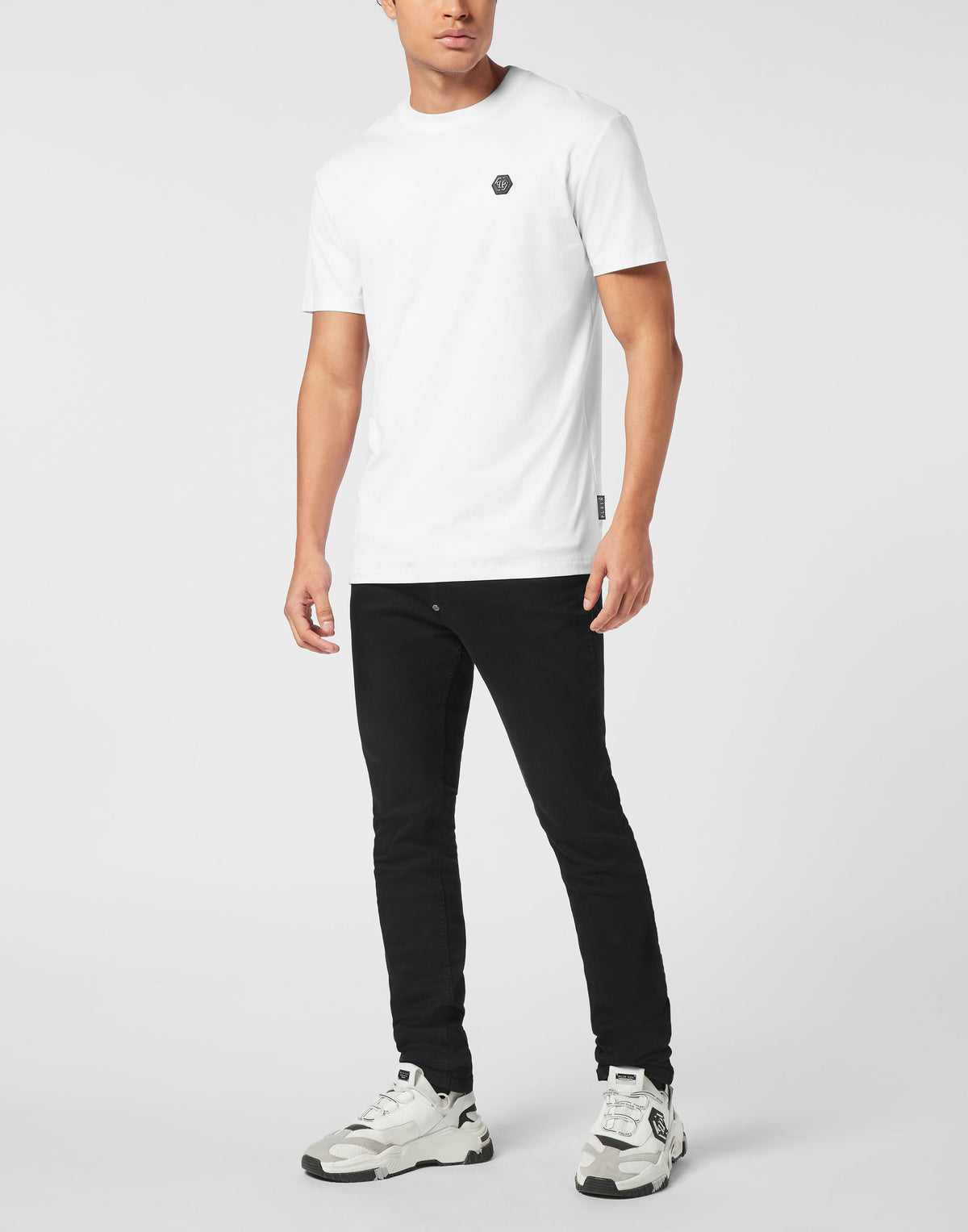 Round Neck T-Shirt Hexagon