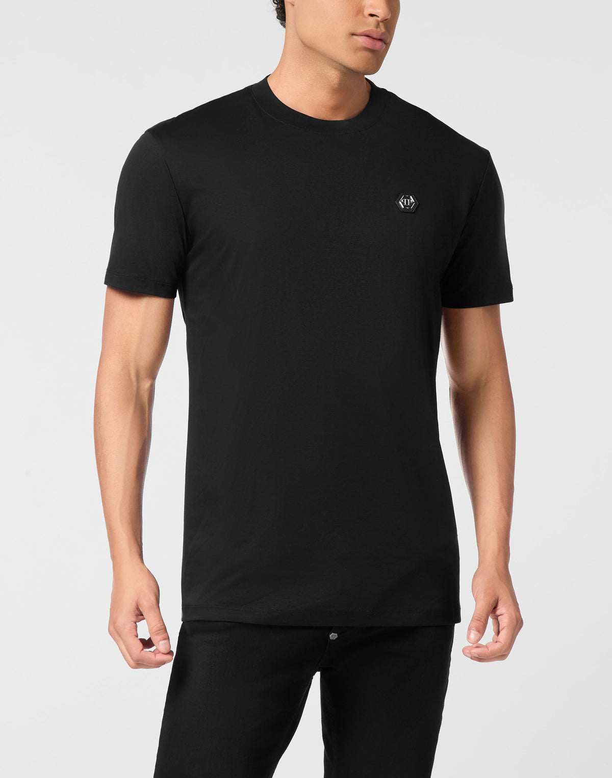 Round Neck T-Shirt Hexagon