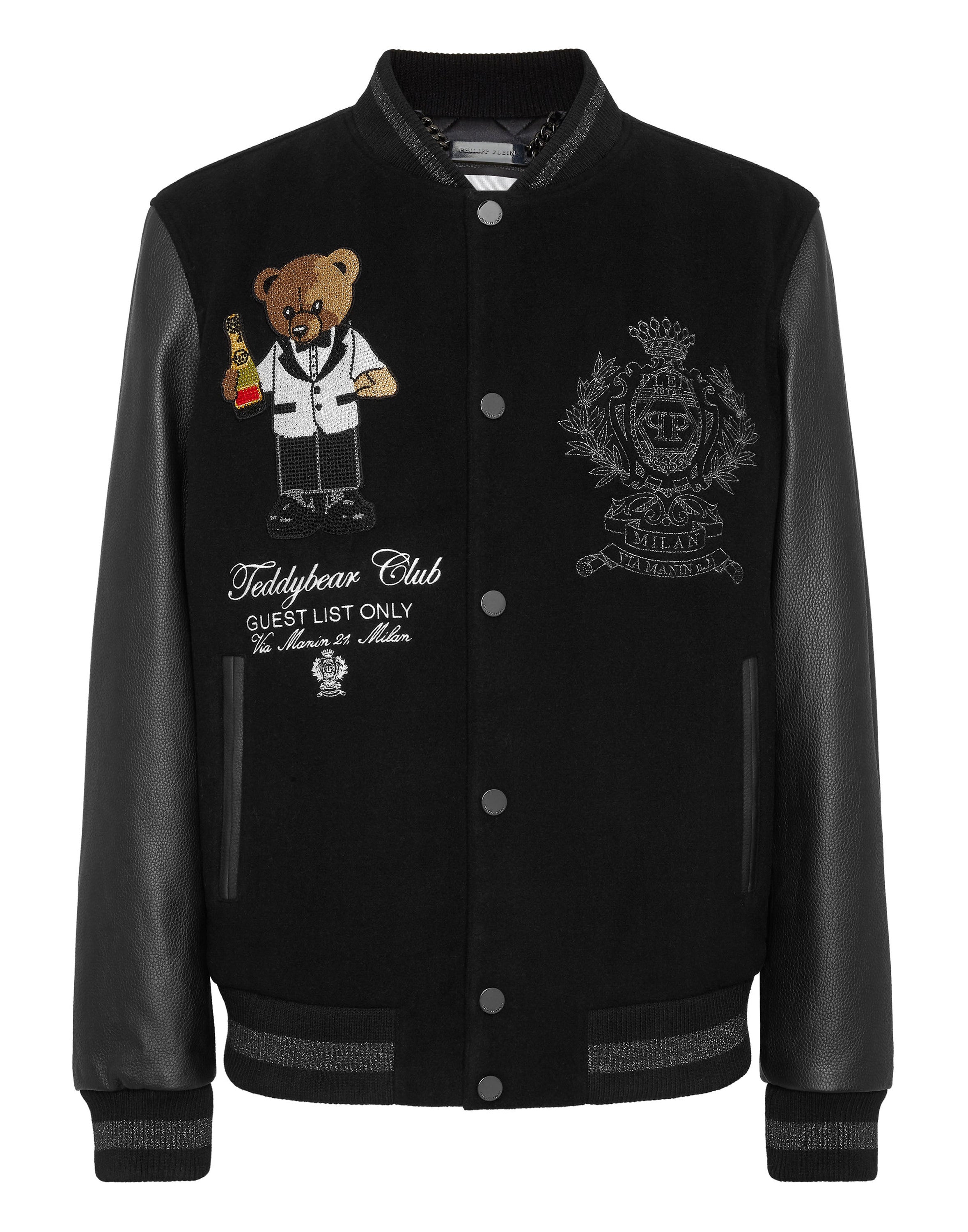 Leather Bomber TEDDY