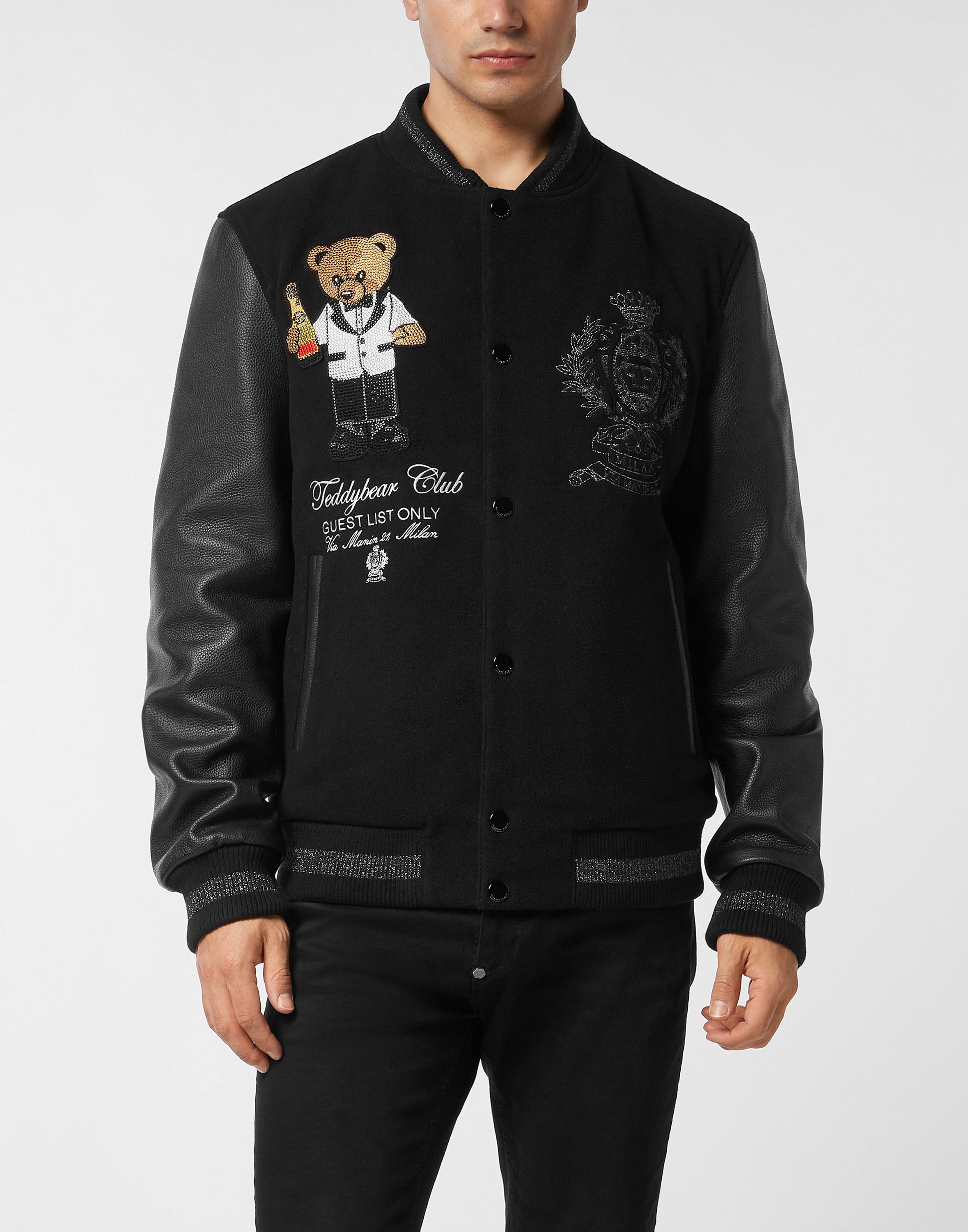 Leather Bomber TEDDY