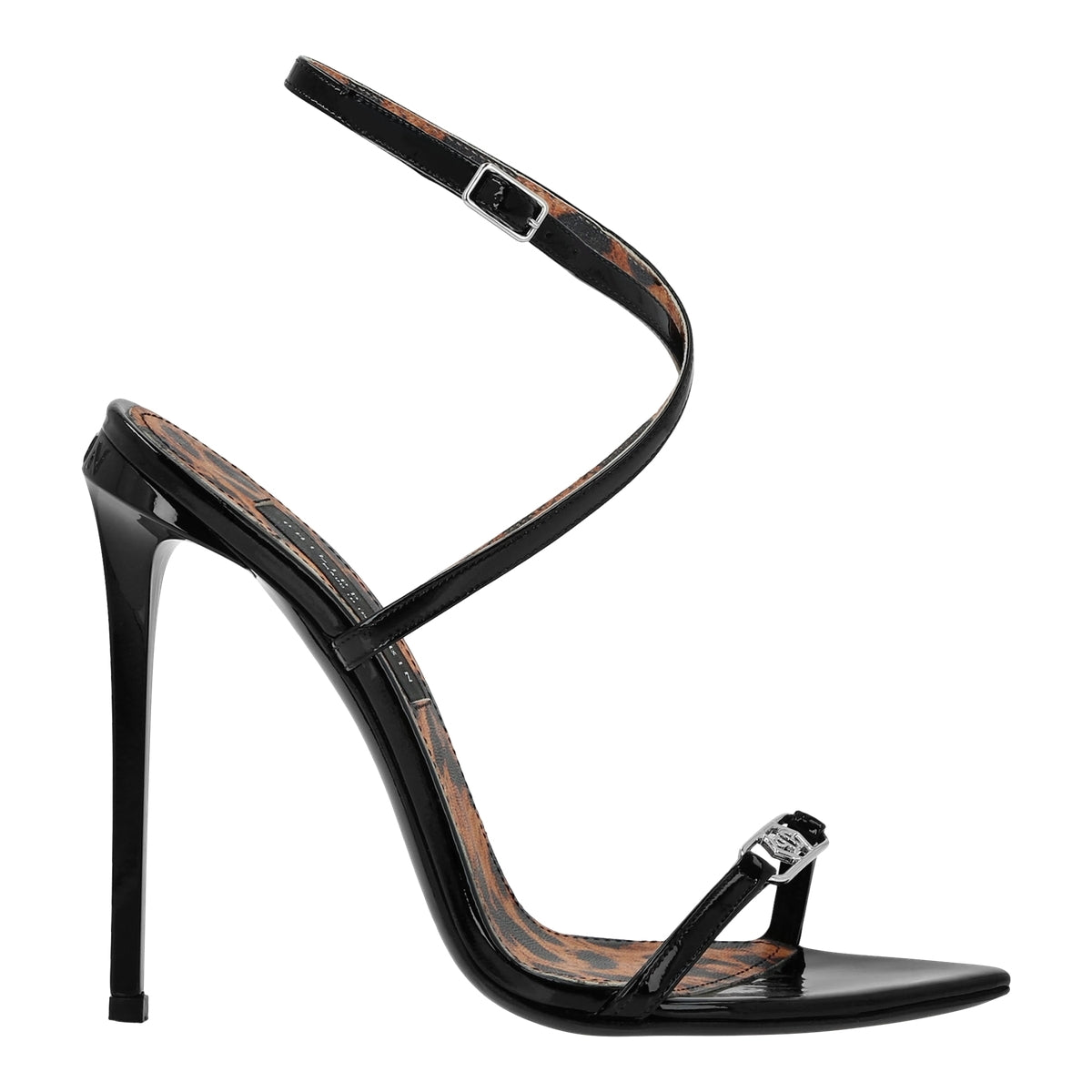 Leather Sandals High Heels