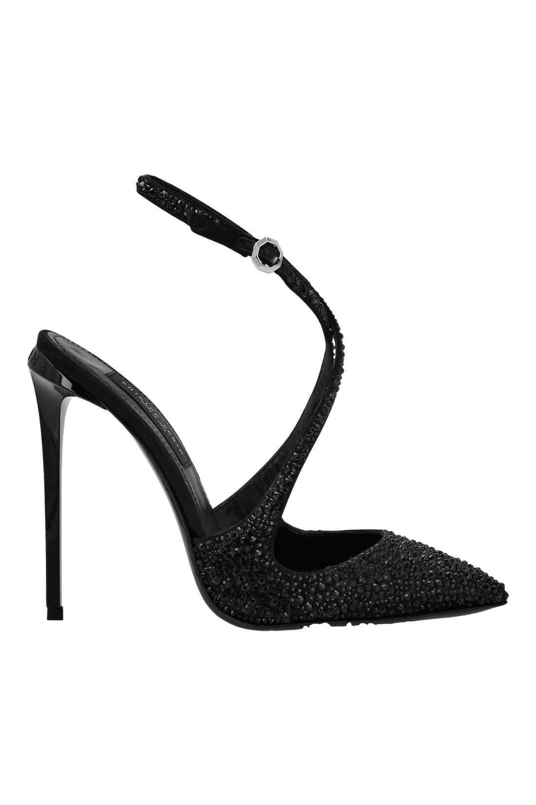 Philipp Plein Slingback Shoes Strass, Schuhe