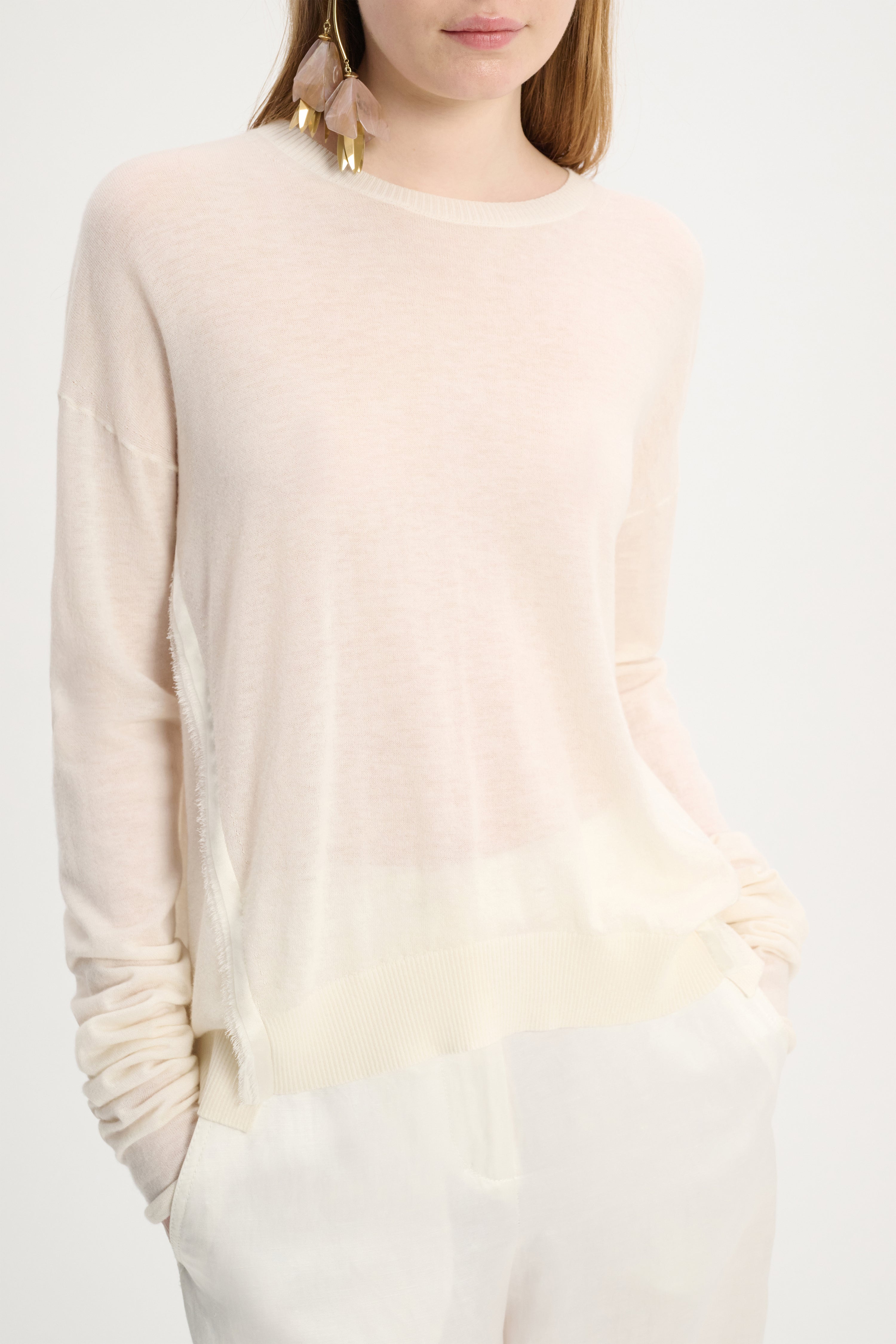 DELICATE STATEMENTS pullover