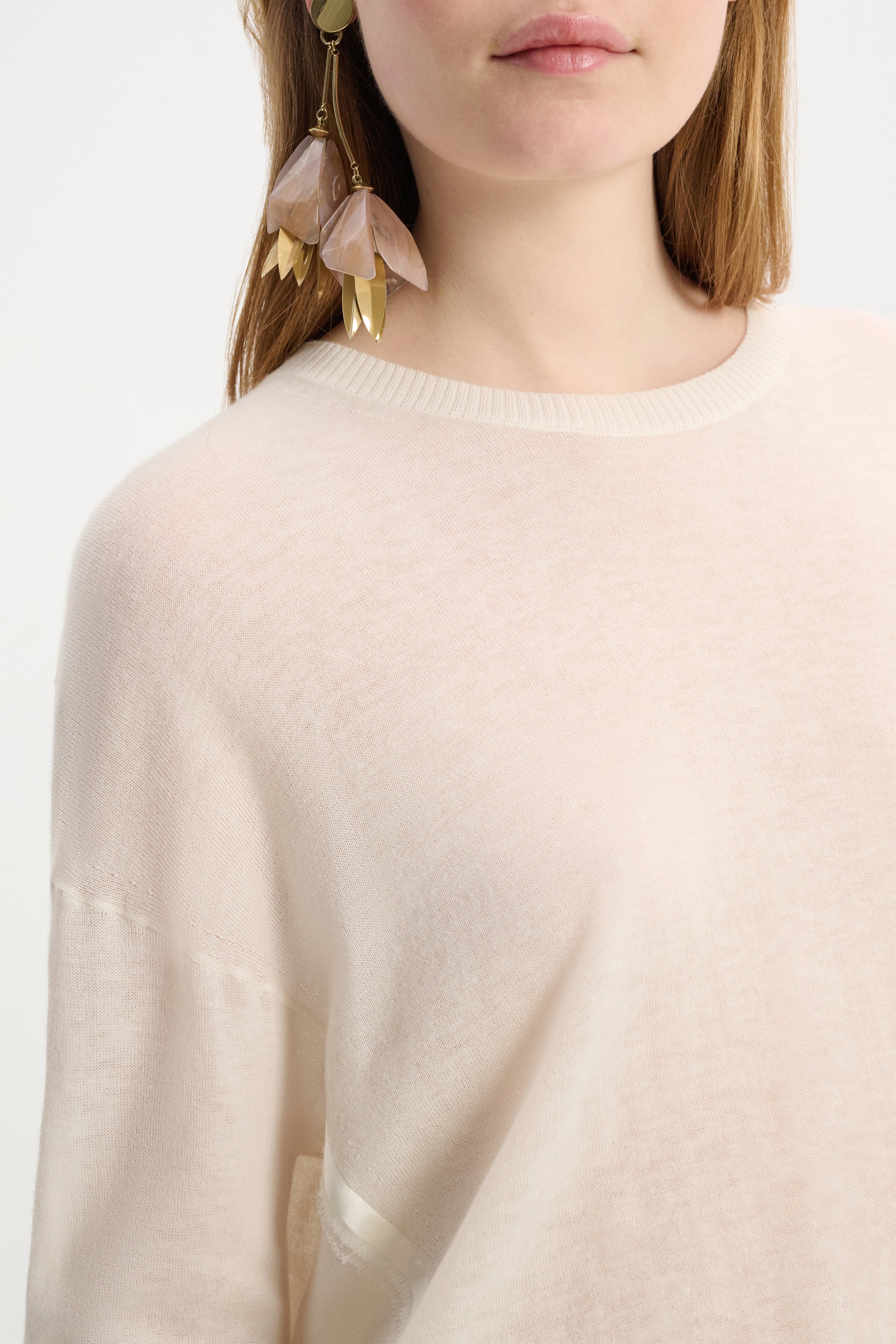 DELICATE STATEMENTS pullover