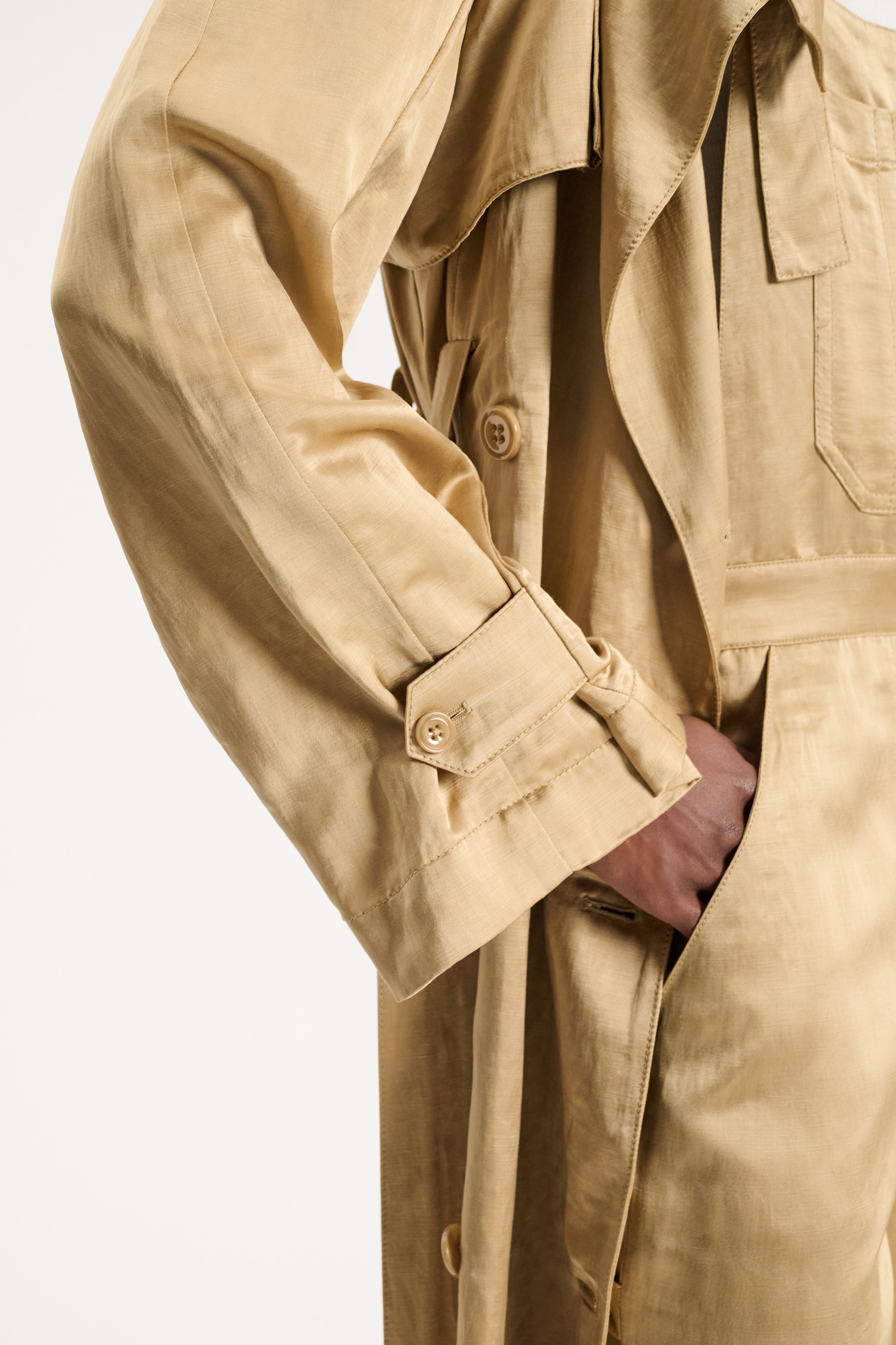 SLOUCHY COOLNESS trench