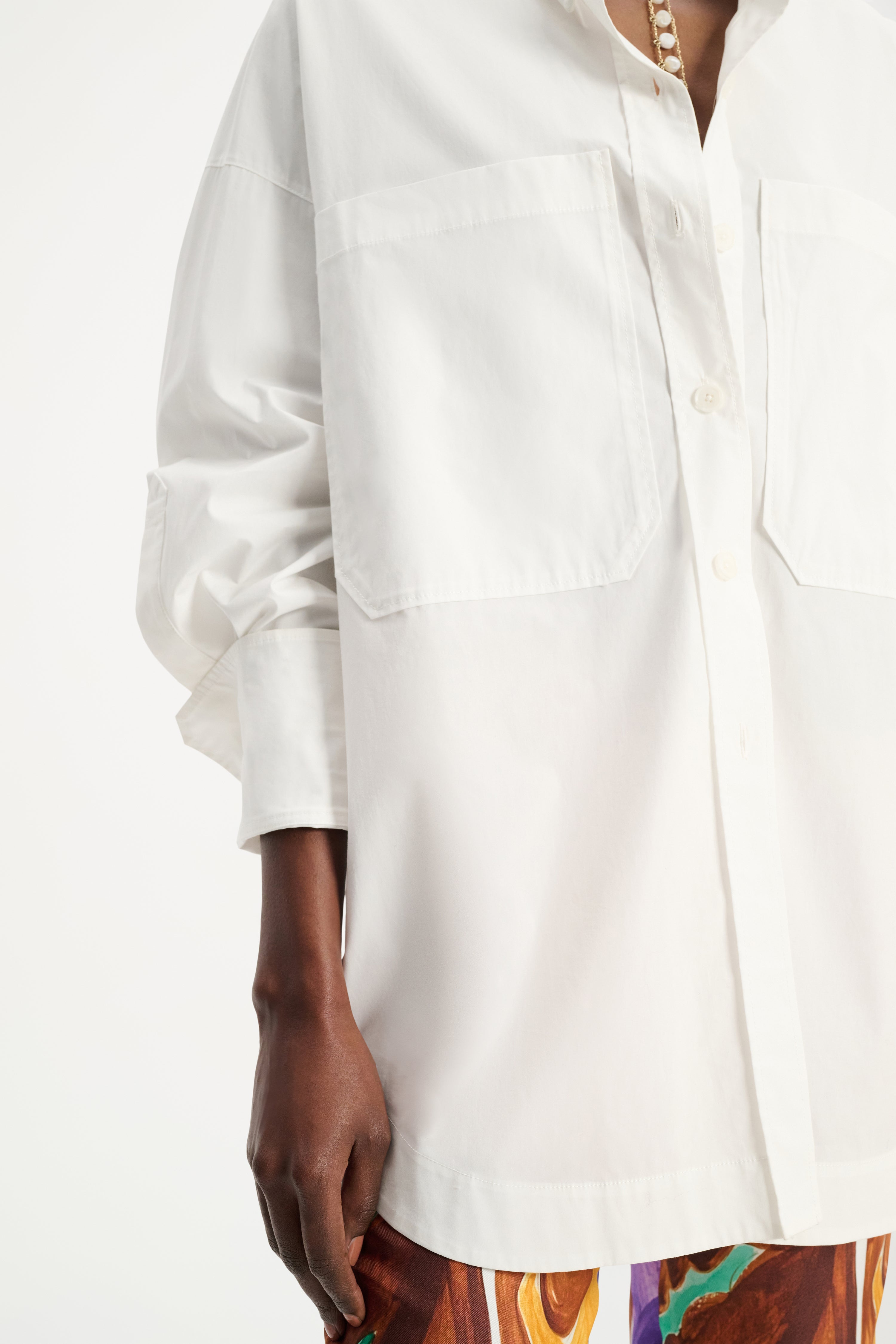 POPLIN POWER blouse