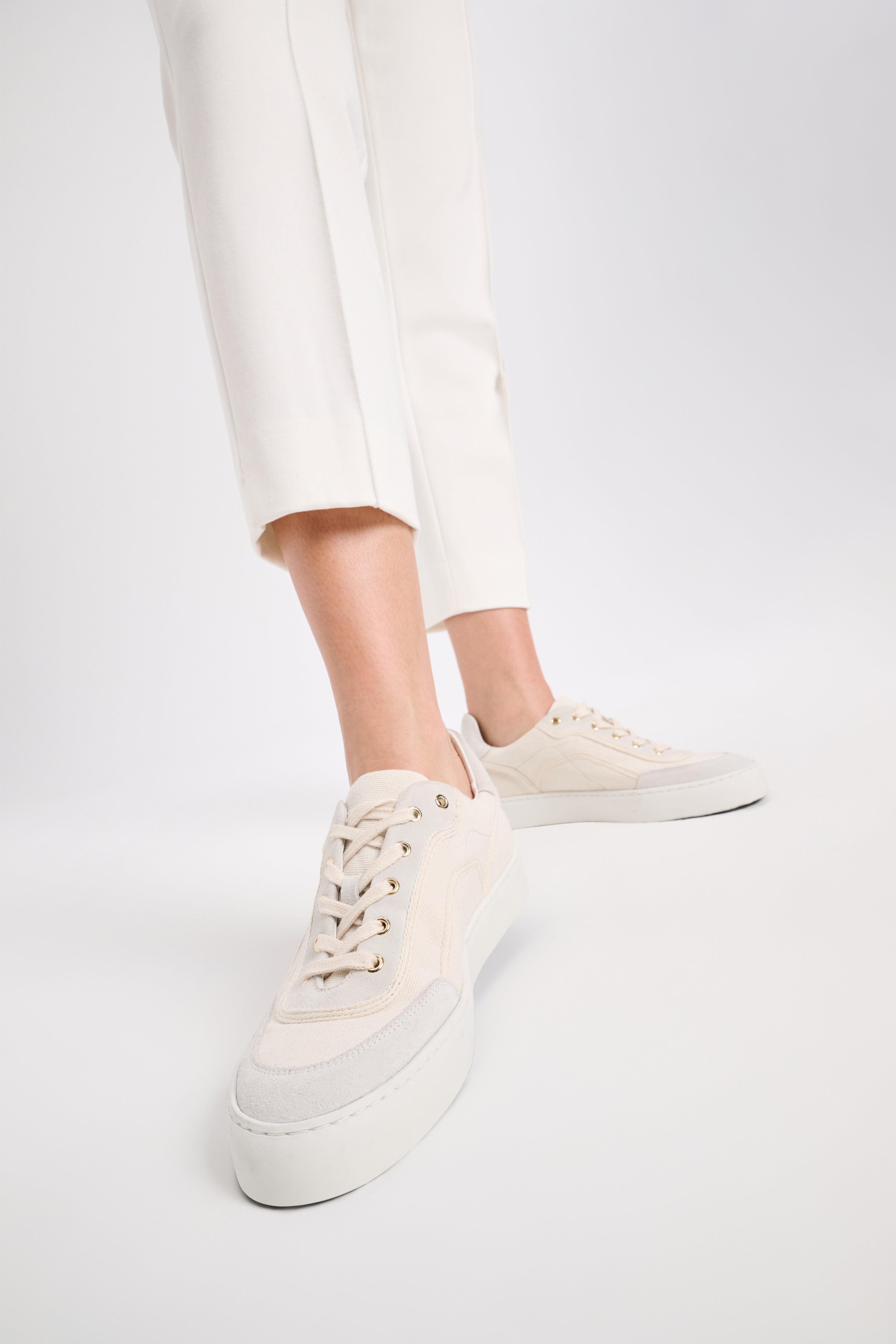 SUMMER SPORTINESS canvas sneakers