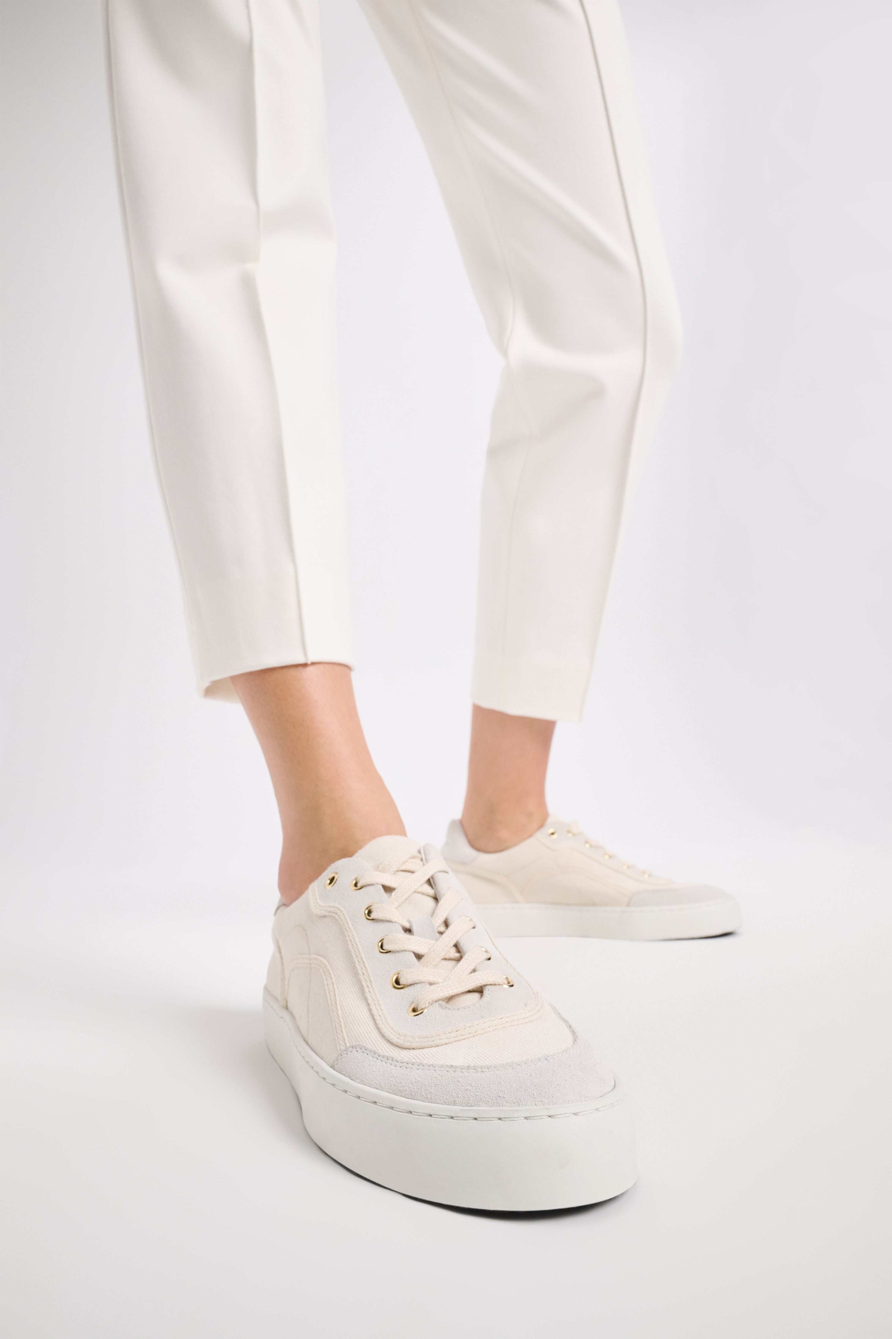 SUMMER SPORTINESS canvas sneakers