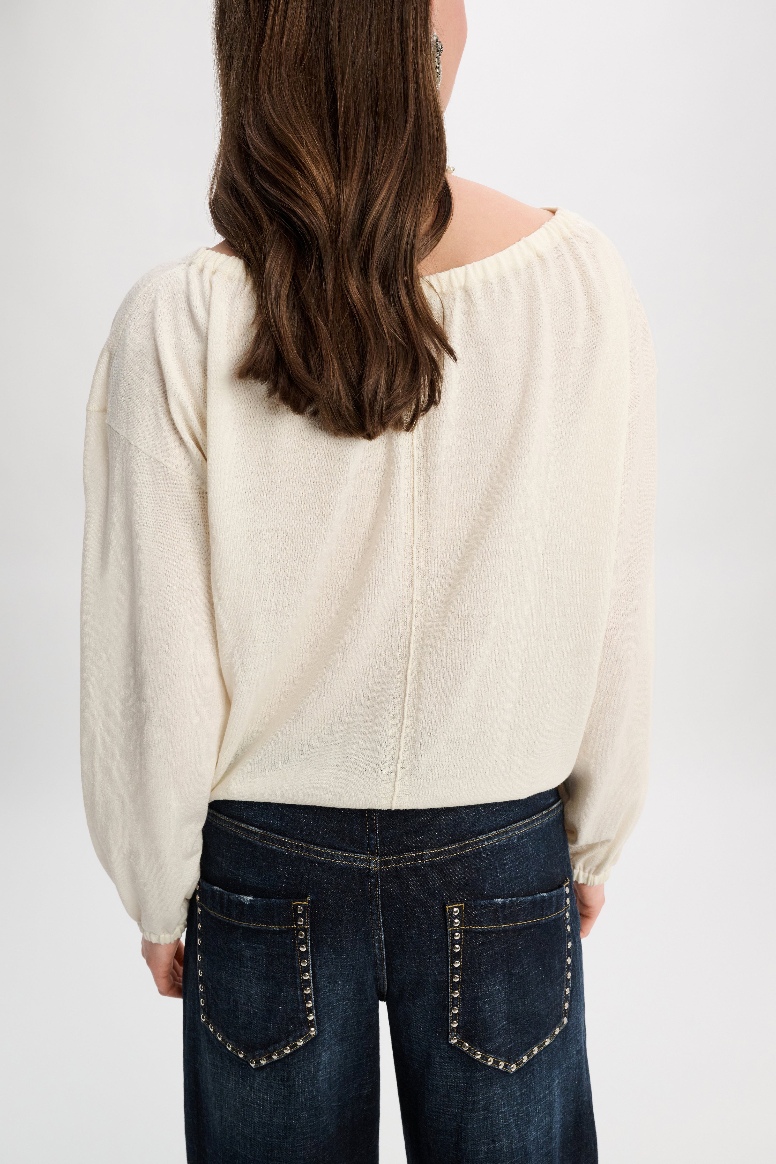 REFINED ESSENTIALS blouse