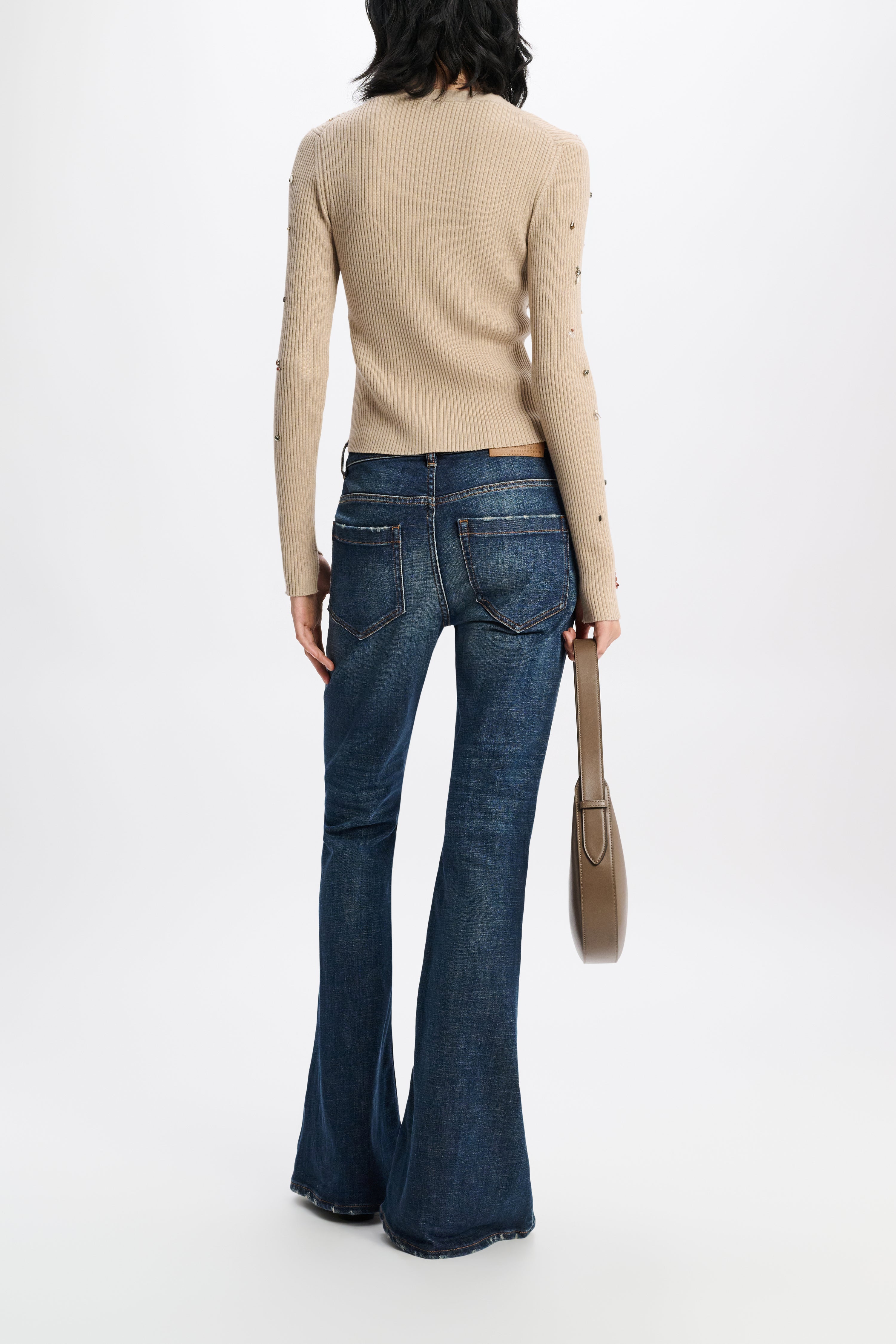 EMBELLISHED MERINO twinset