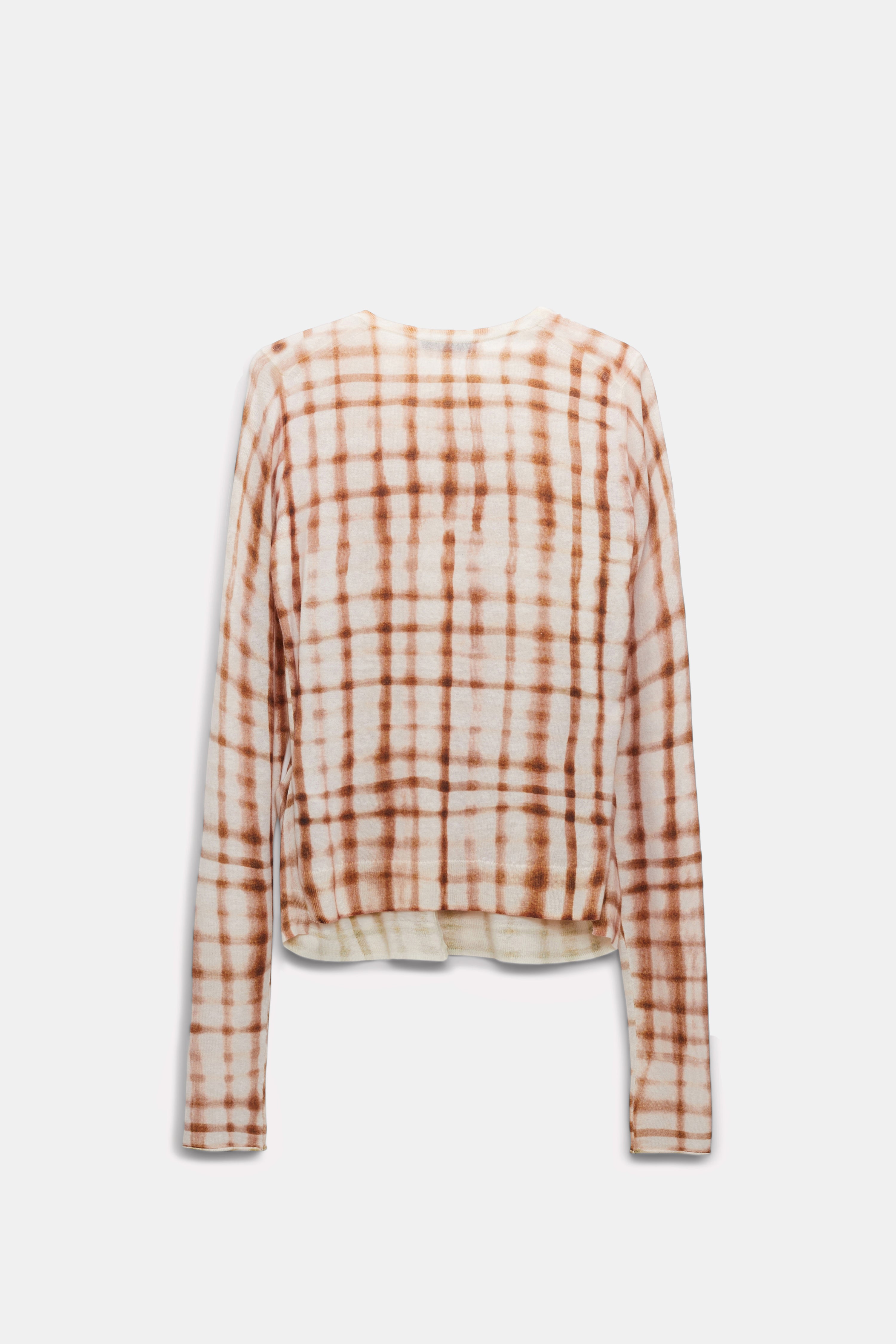 DELICATE STATEMENTS cardigan check