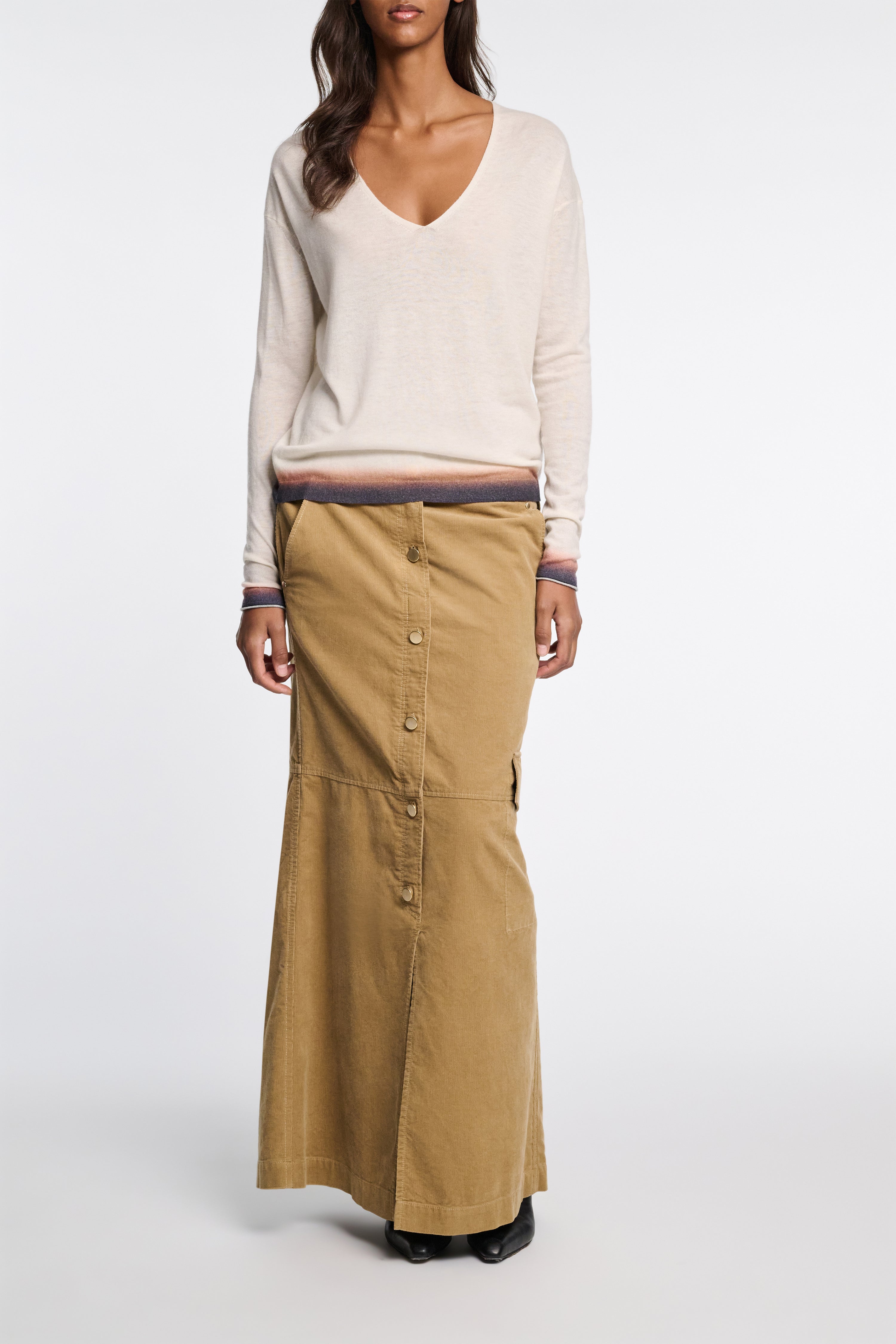 DELICATE STATEMENTS pullover degradee