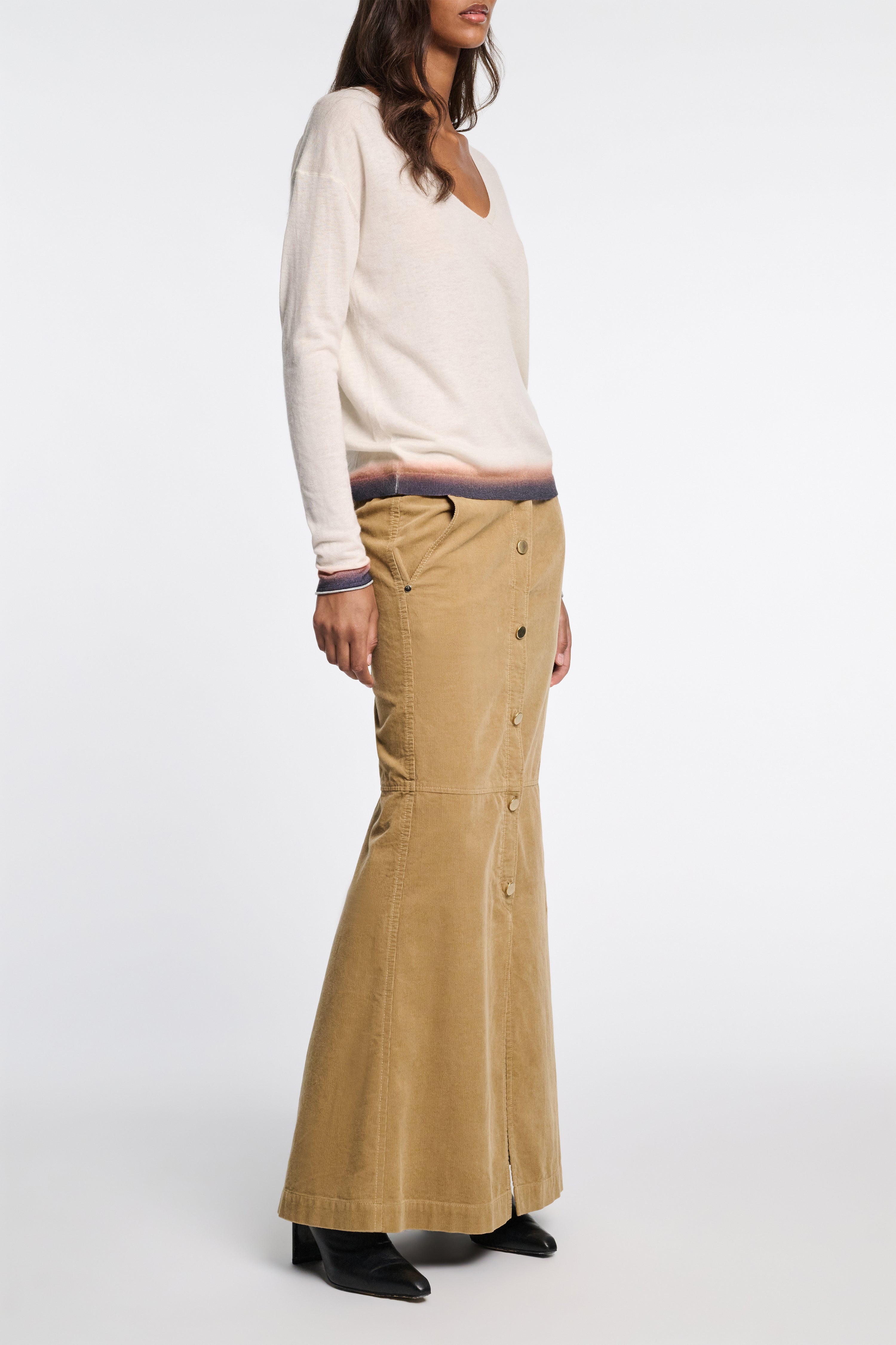 DELICATE STATEMENTS pullover degradee