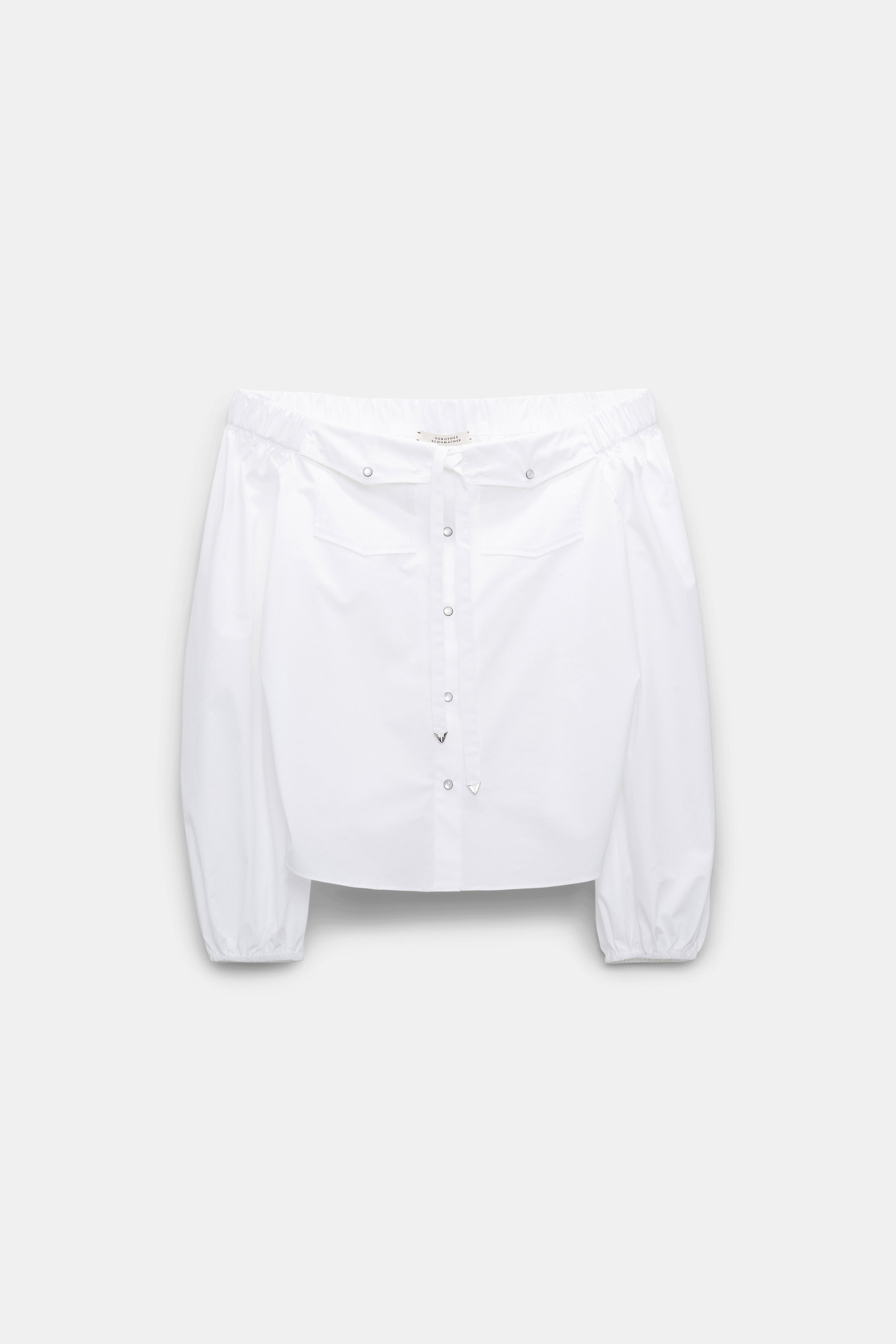 POPLIN POWER blouse
