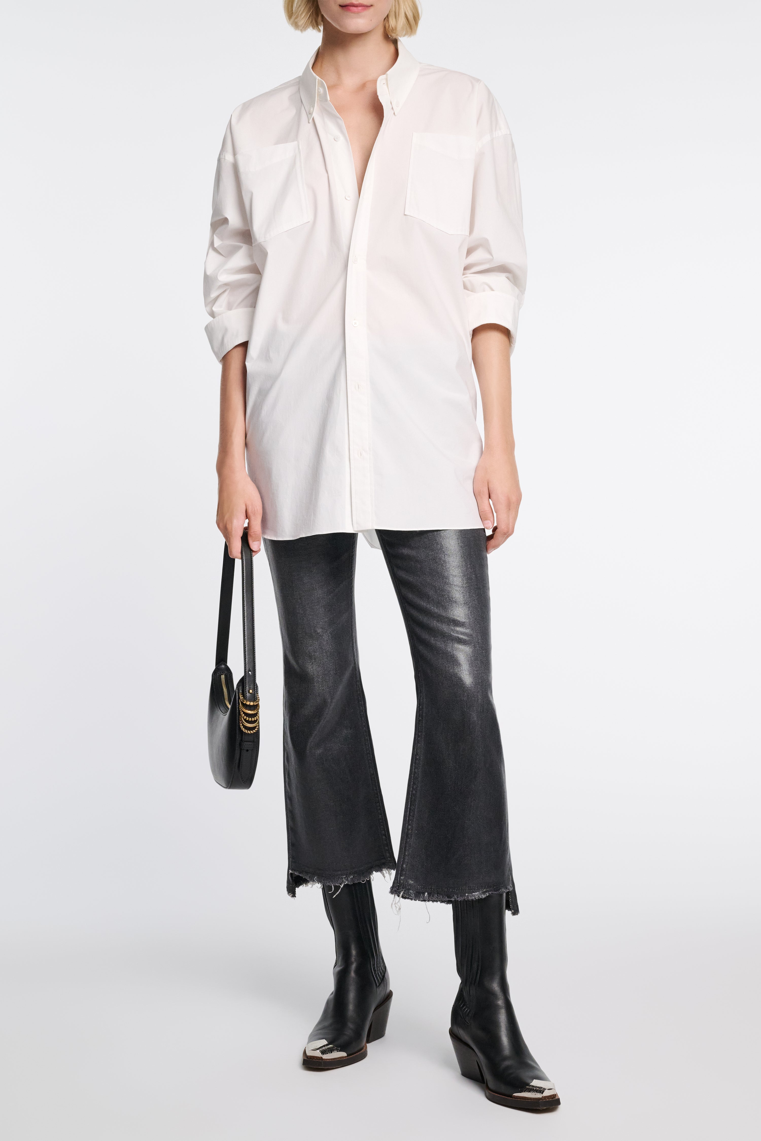 POPLIN POWER blouse