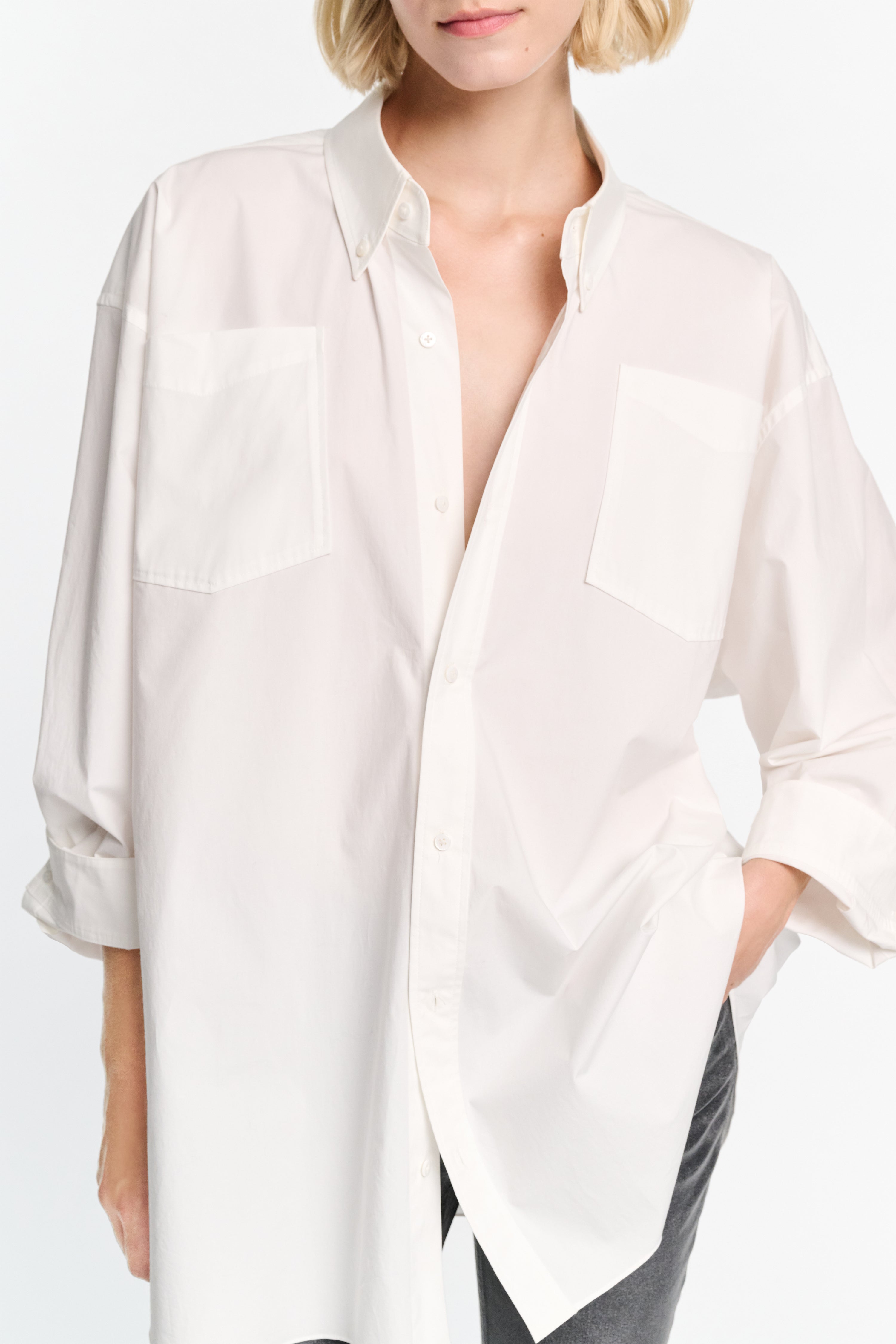 POPLIN POWER blouse
