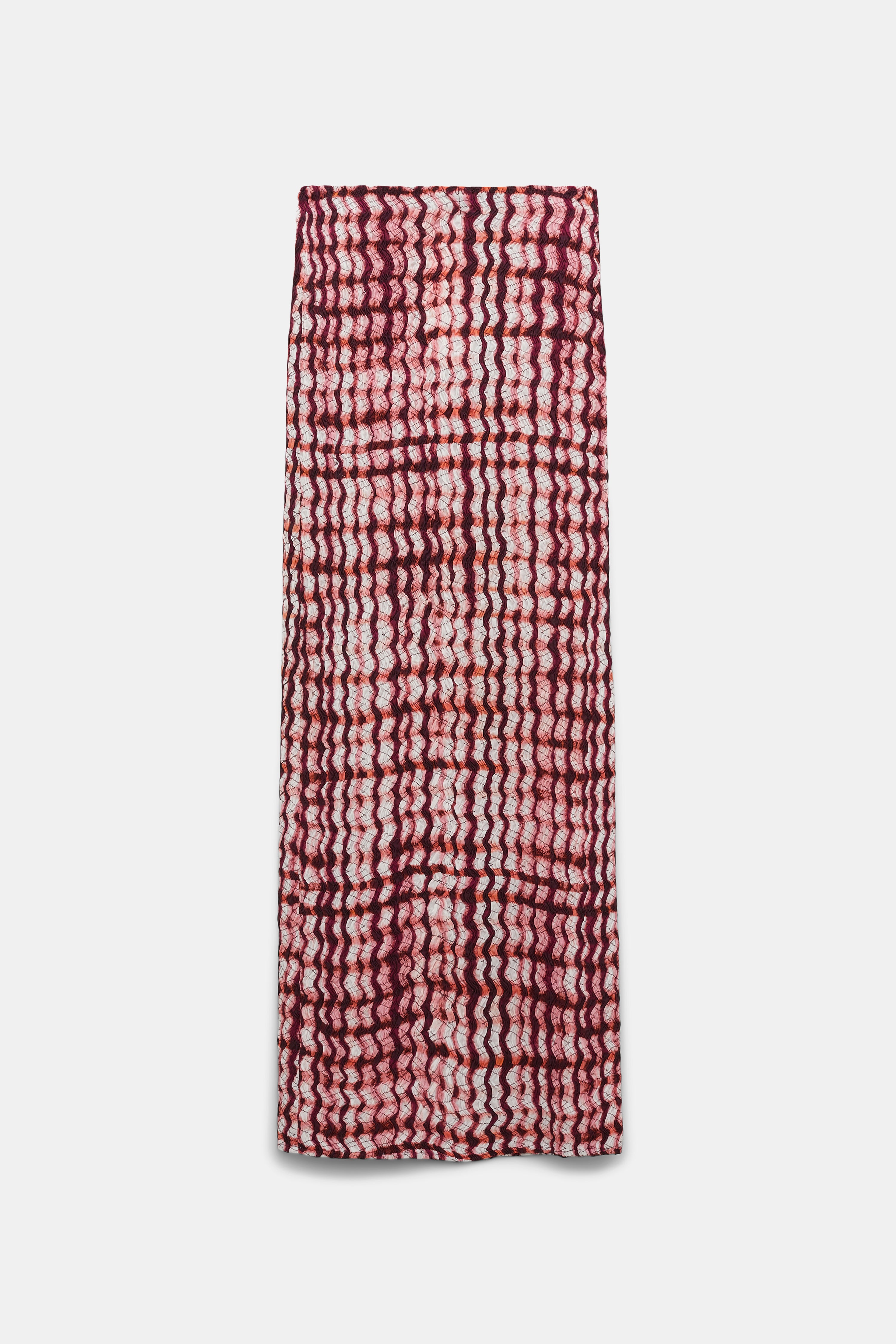 CHECKED STATEMENT skirt