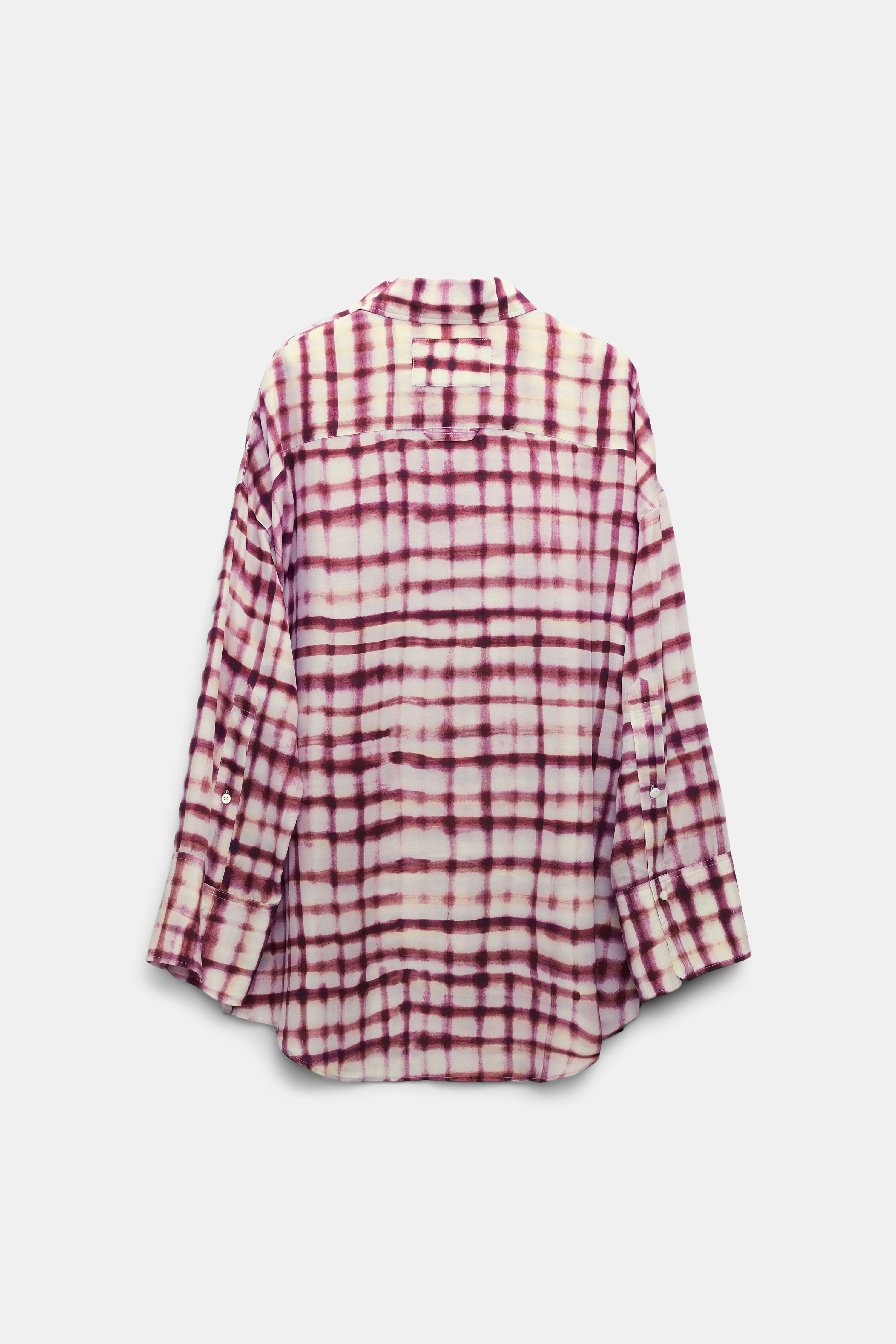 CHECKED STATEMENT blouse